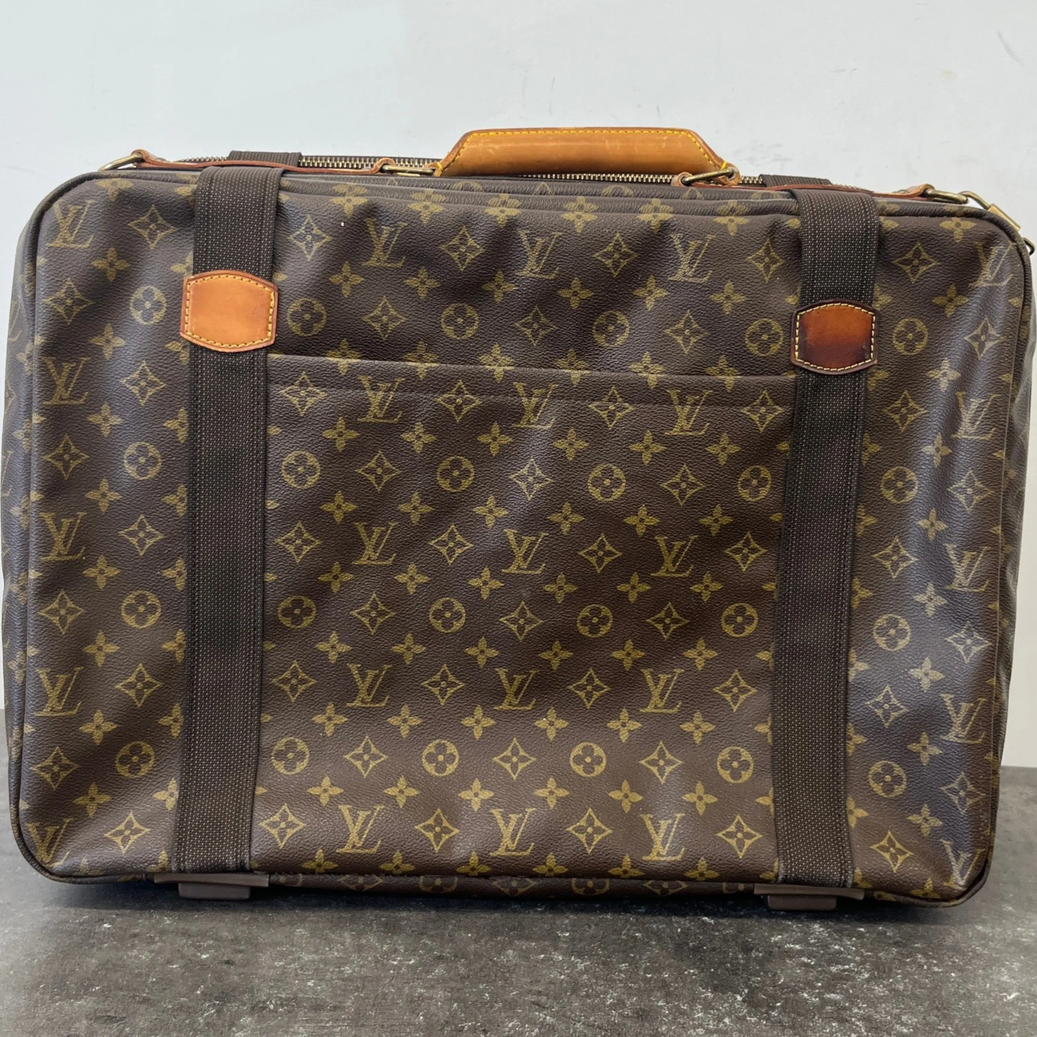 Vintage Monogram Satellite 53 Suitcase Brown - Image 12