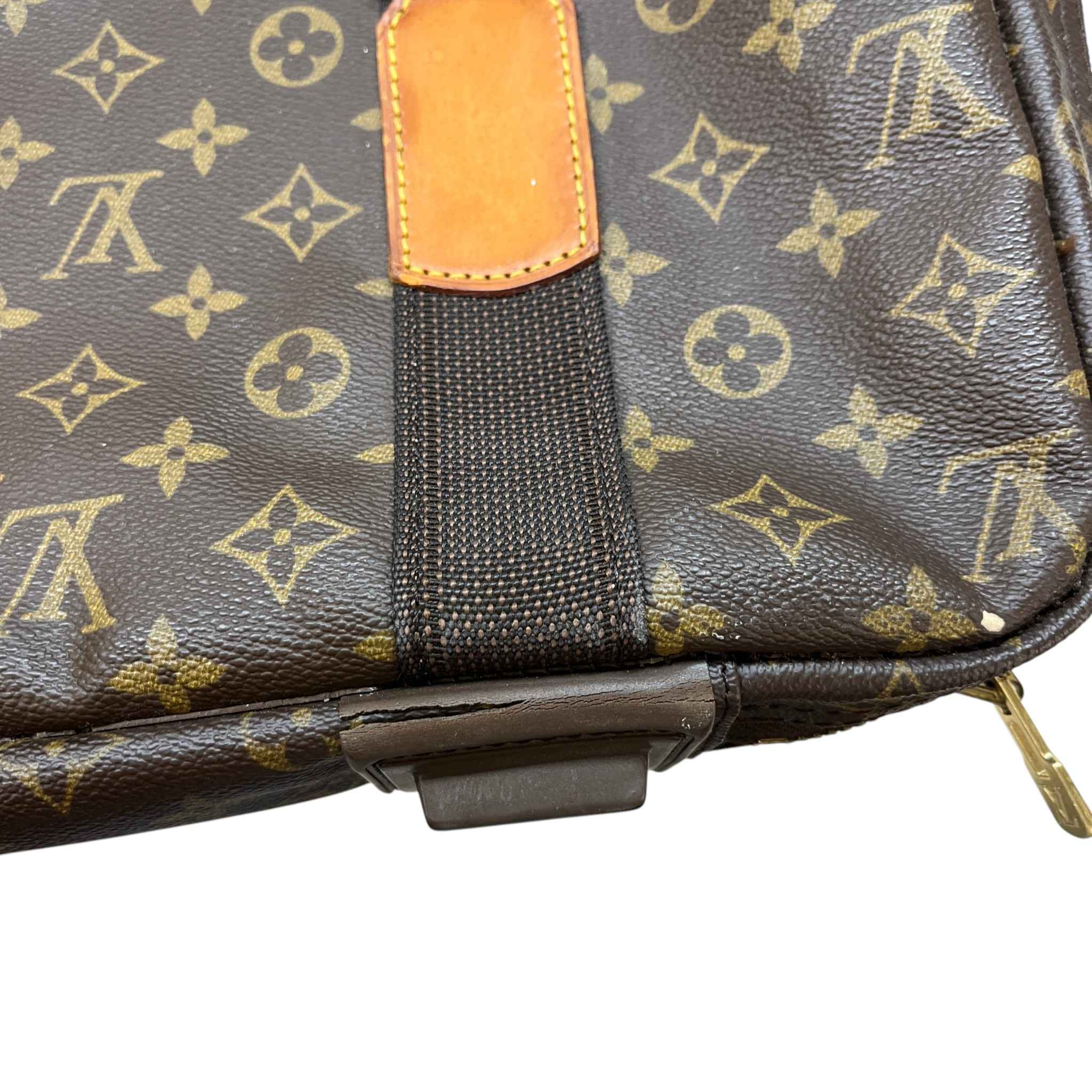 Vintage Monogram Satellite 53 Suitcase Brown - Image 13