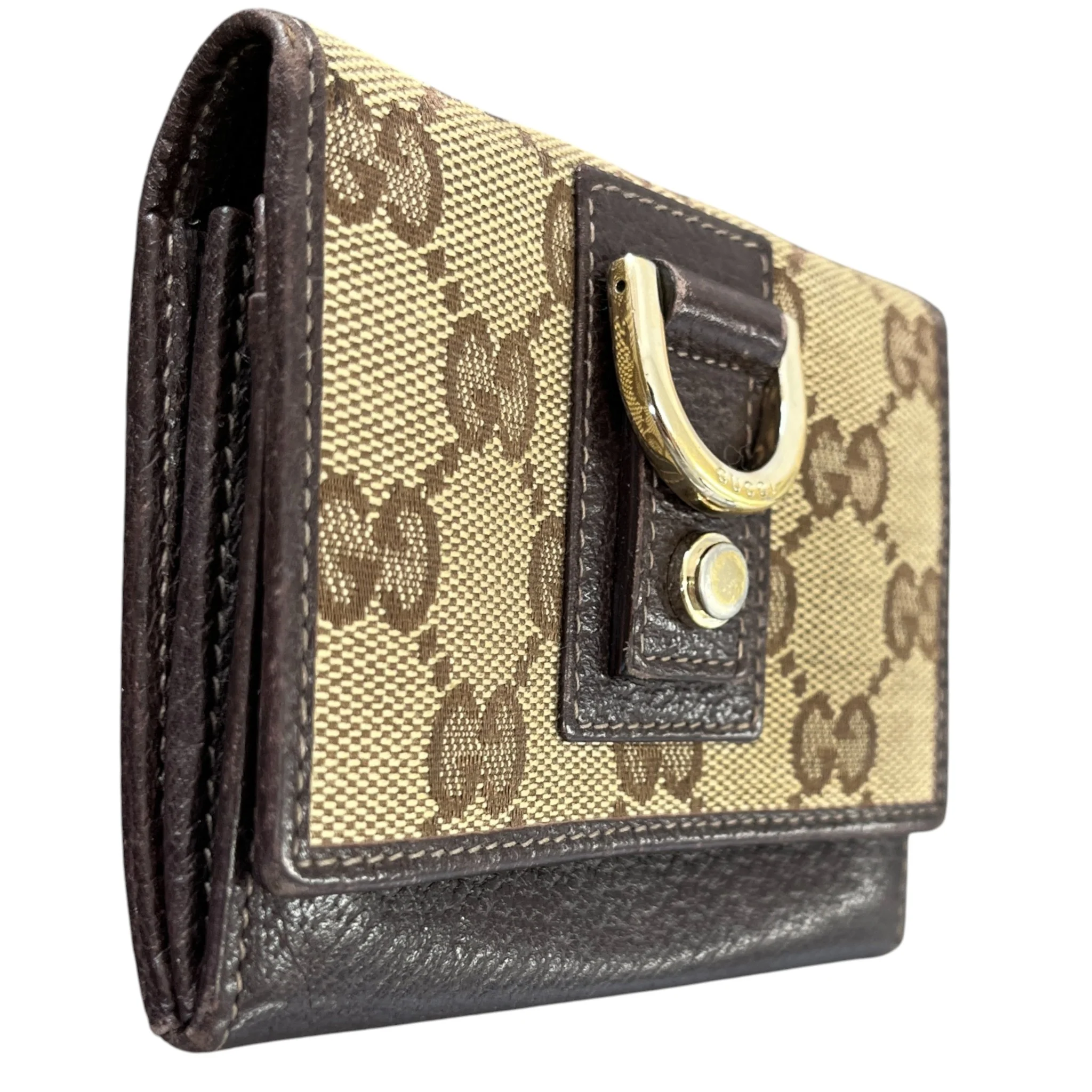 Women's Abbey D-Ring Wallet Brown - Image 2