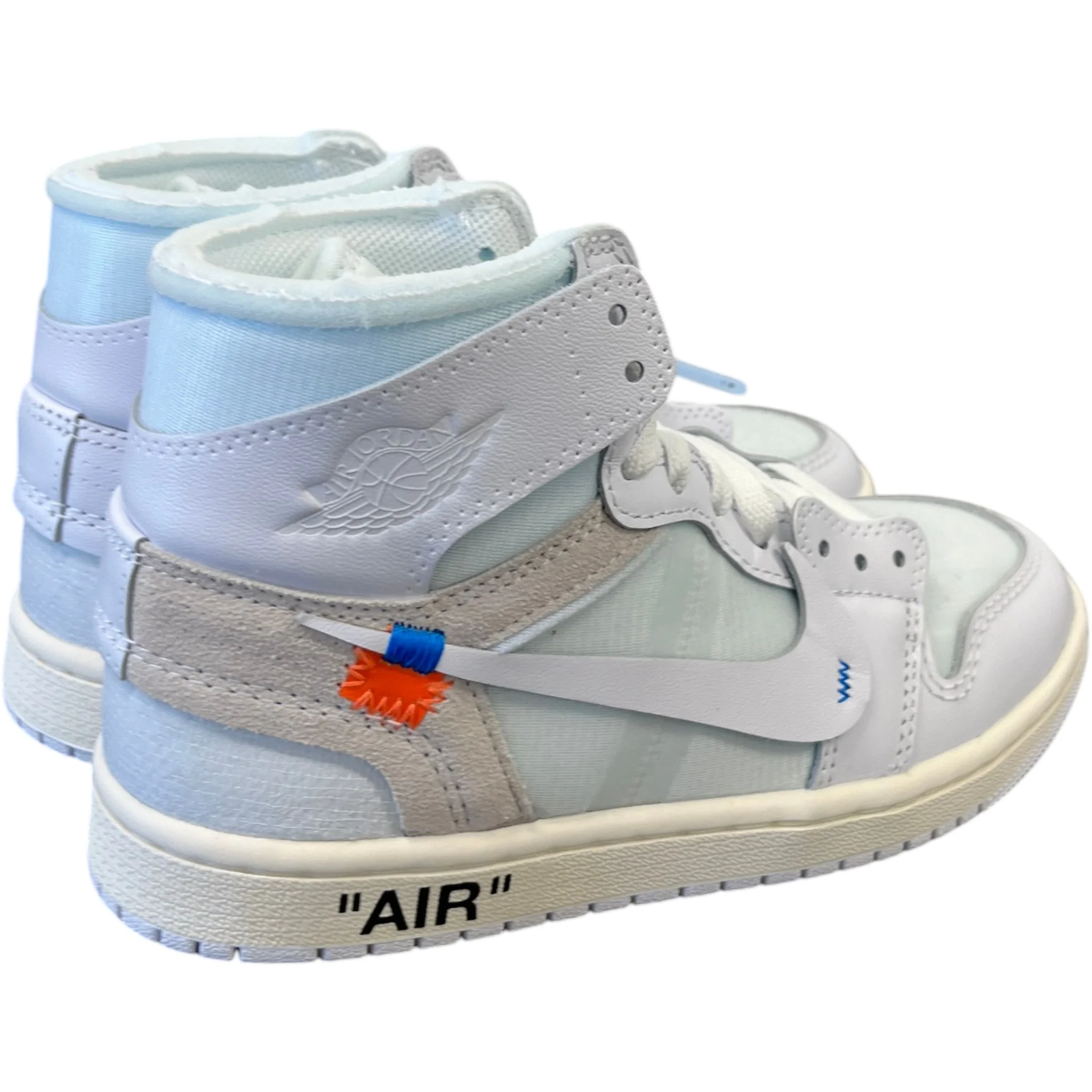 Women's Air Jordan 1 High Og X V.A.A. High Trainers White Size EU 37.5 / UK 4.5 - Image 8