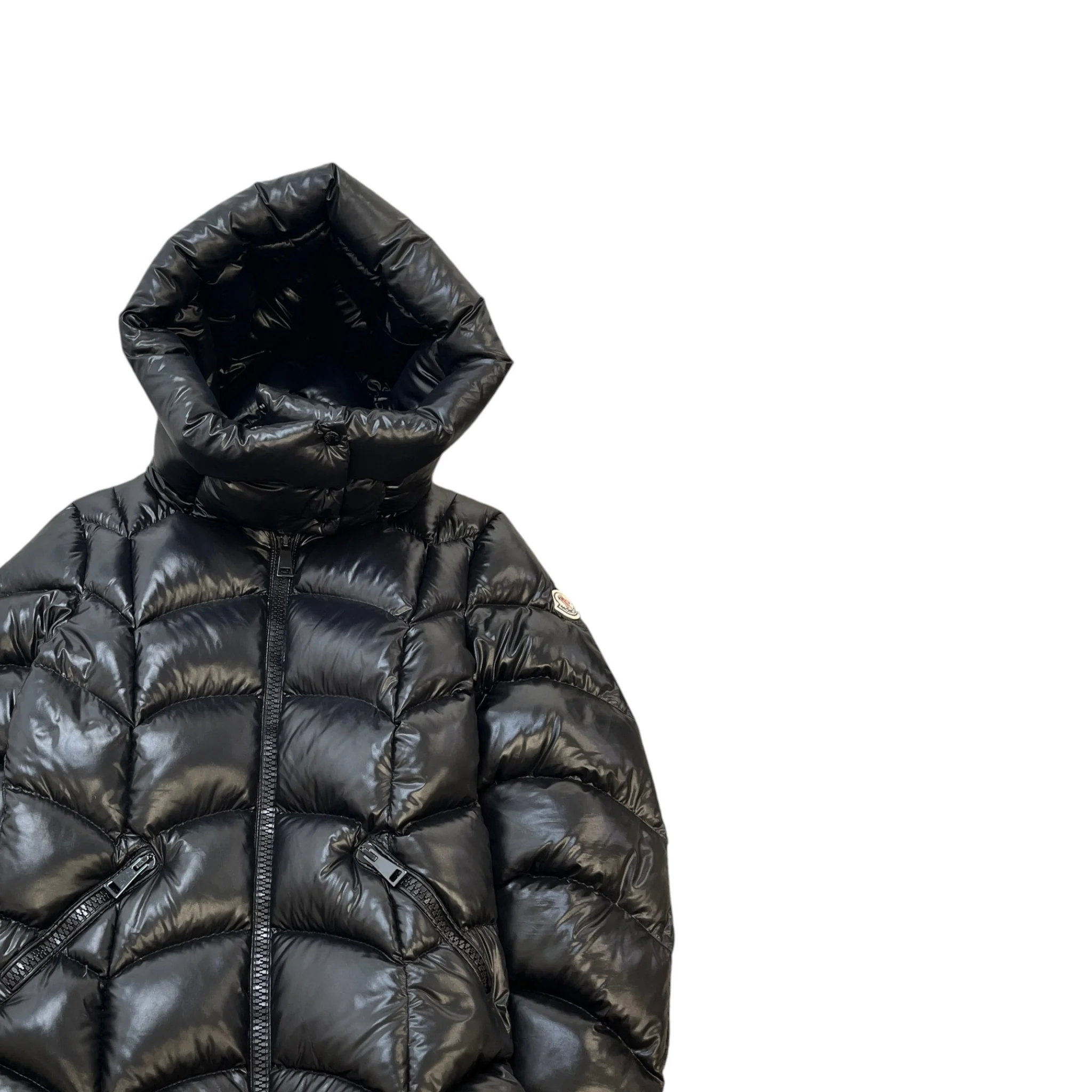 Women's Akebia Down Jacket Black Size 3 / UK 14 - Image 3
