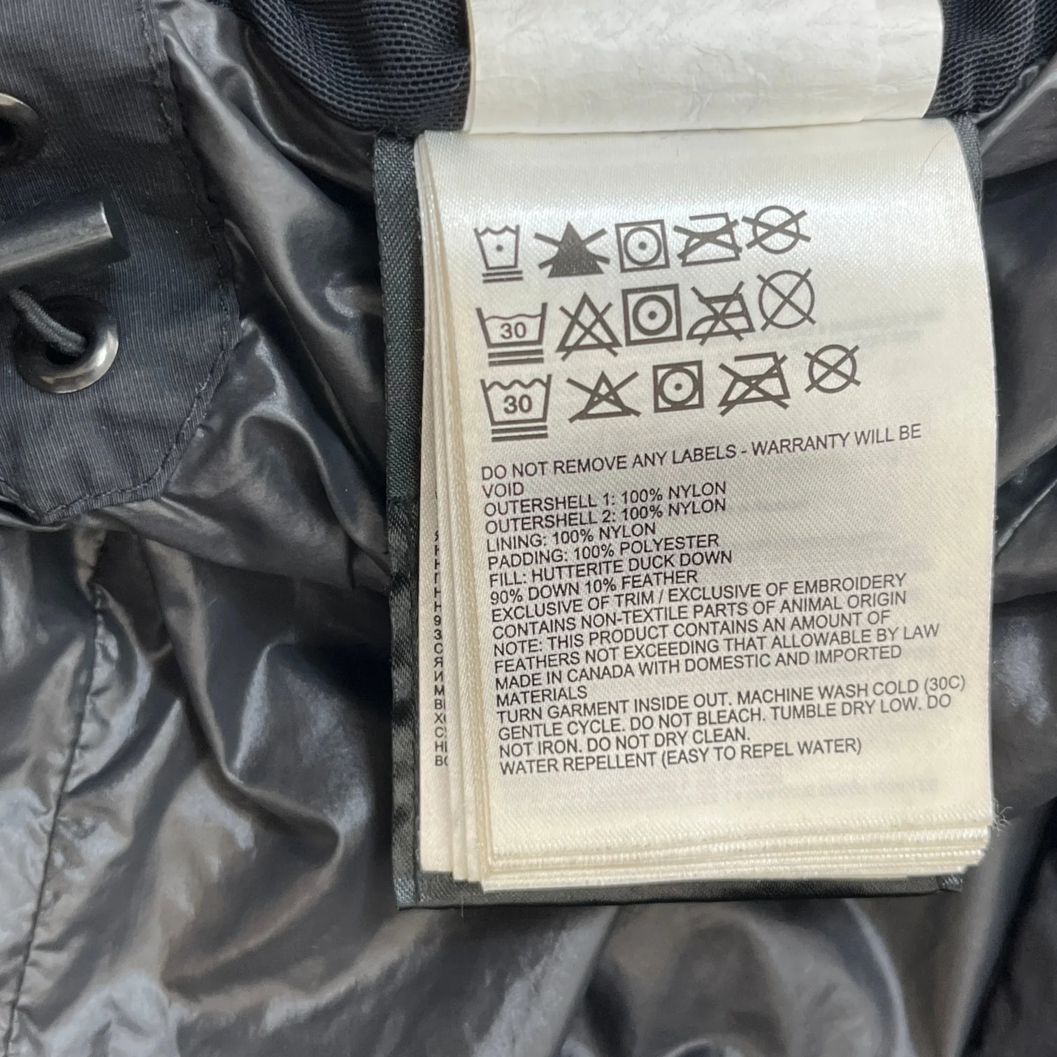 Women's Alliston Down Jacket Black Size S - Image 8