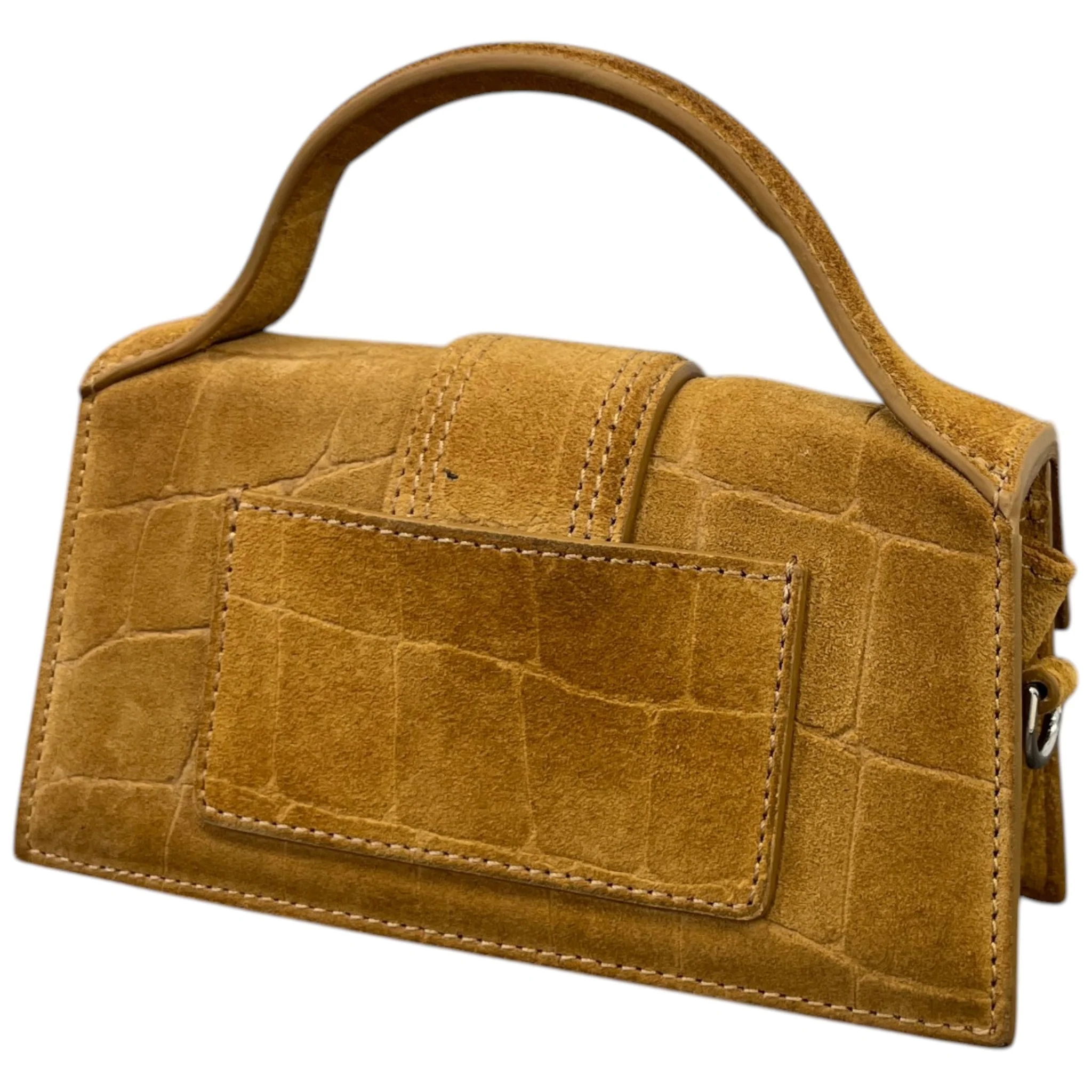 Women's Bambino Suede Bag Beige - Image 8
