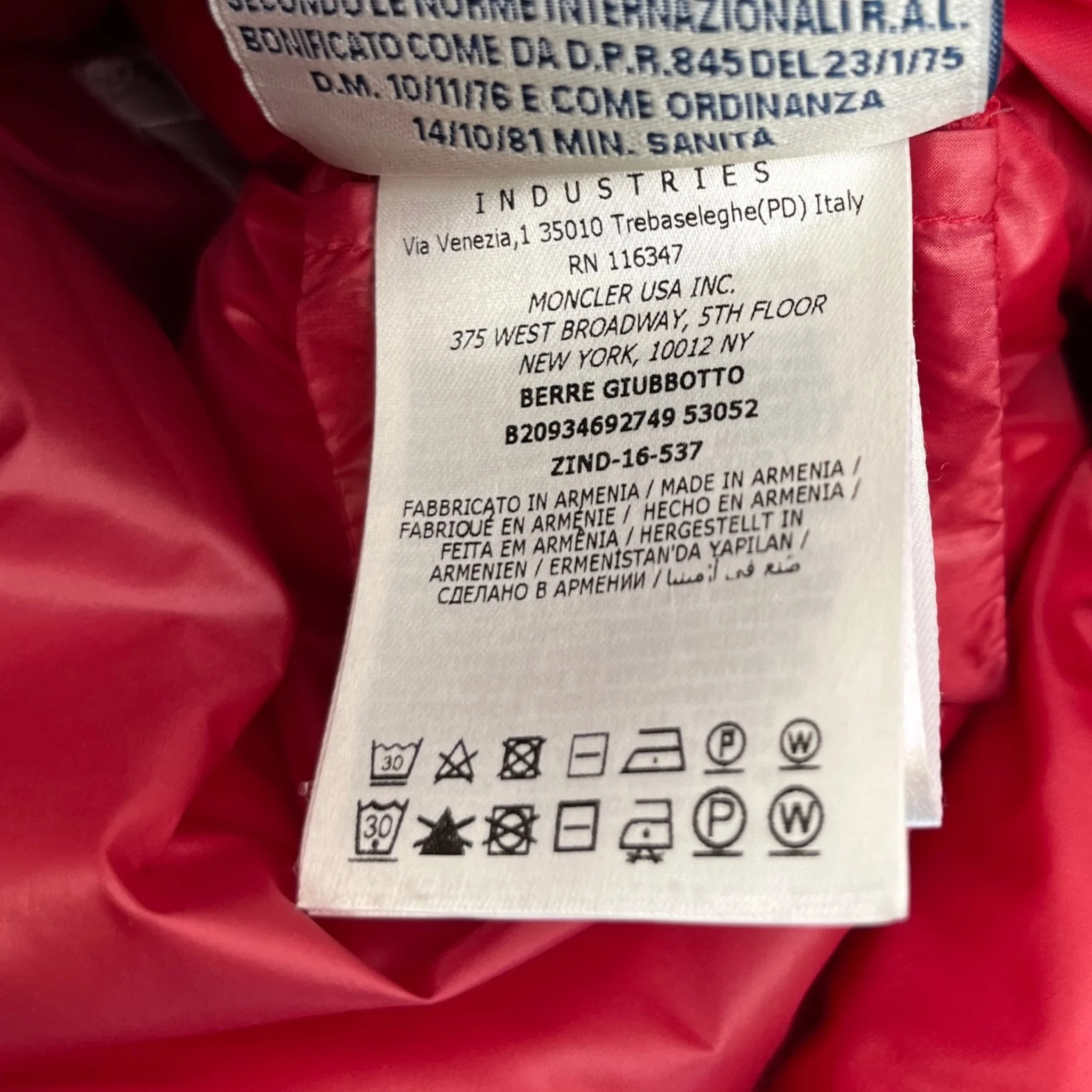 Women's Berre Down Jacket Pink Size 0 / UK 4 - Image 9