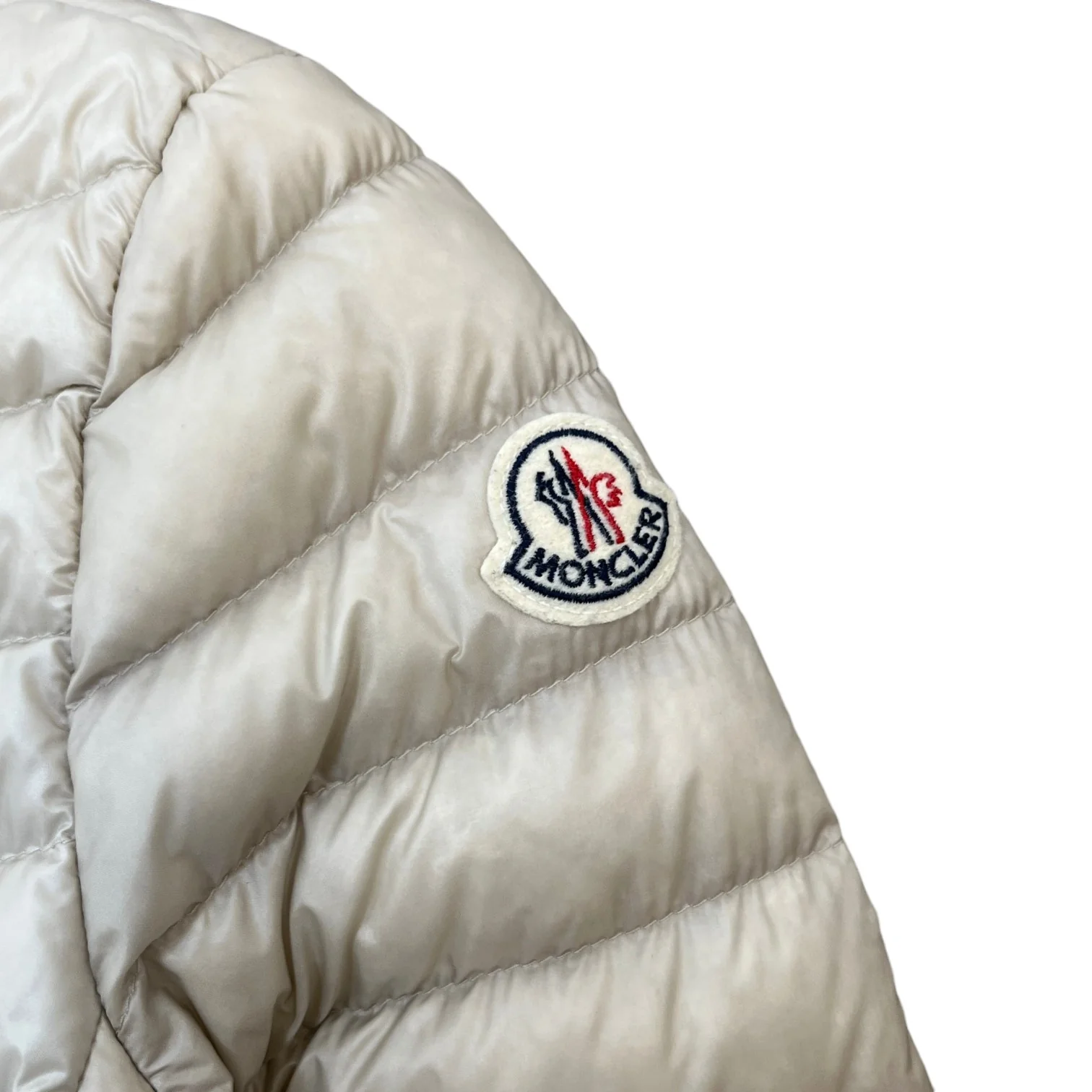 Women's Blen Down Jacket Cream Size 0 / UK 4 - Image 6