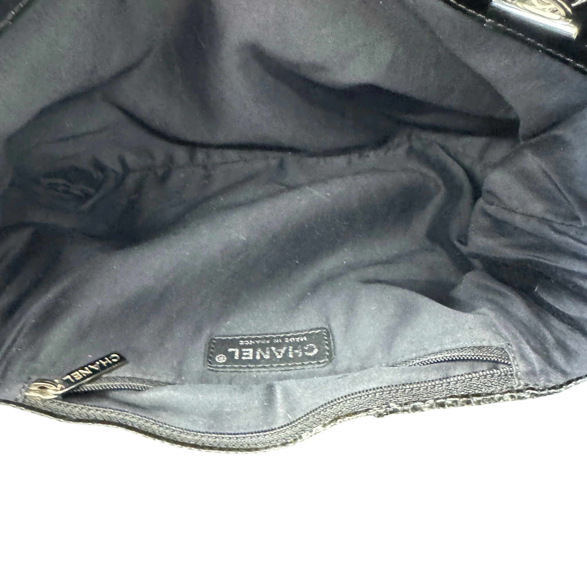 Women's Bon Bon Tote Strass Embelished Bag Black - Image 11