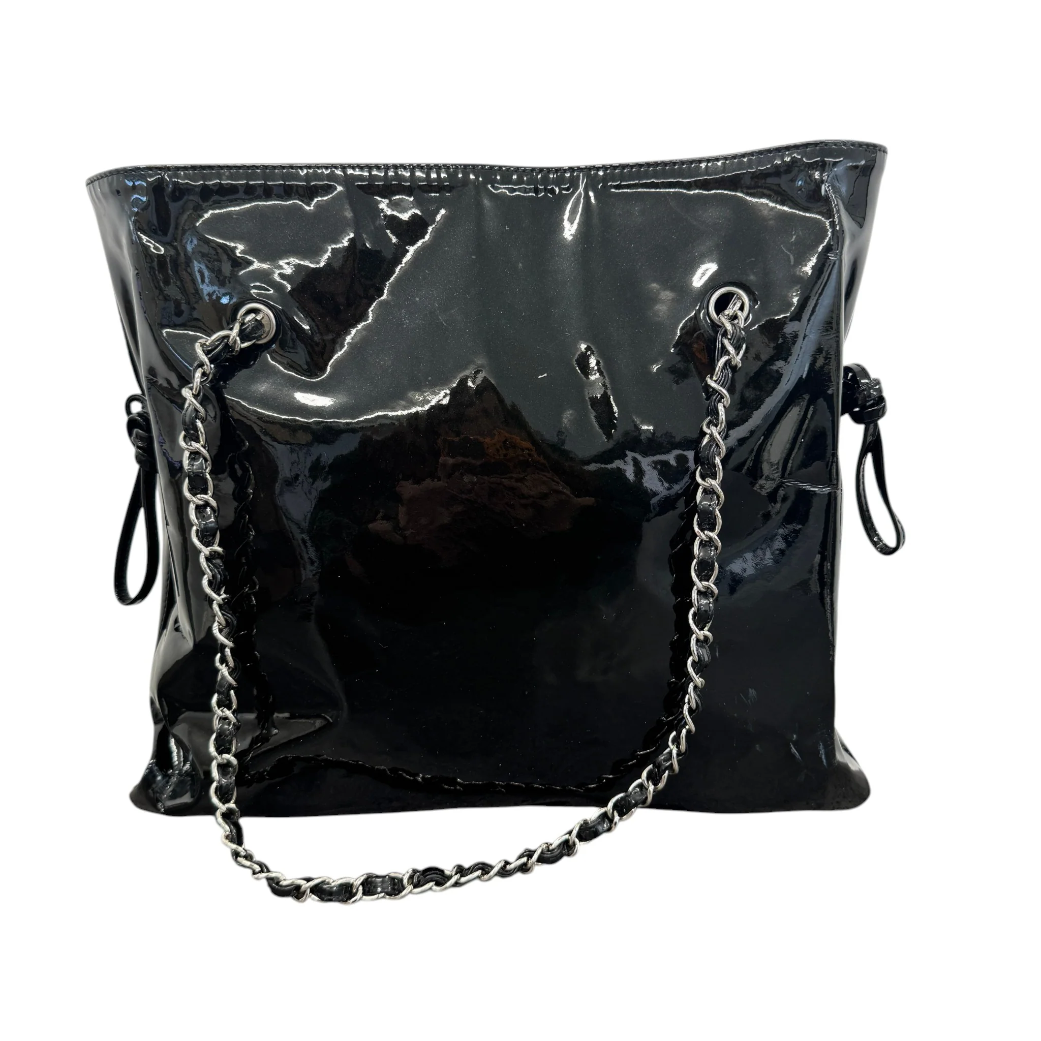 Women's Bon Bon Tote Strass Embelished Bag Black - Image 3
