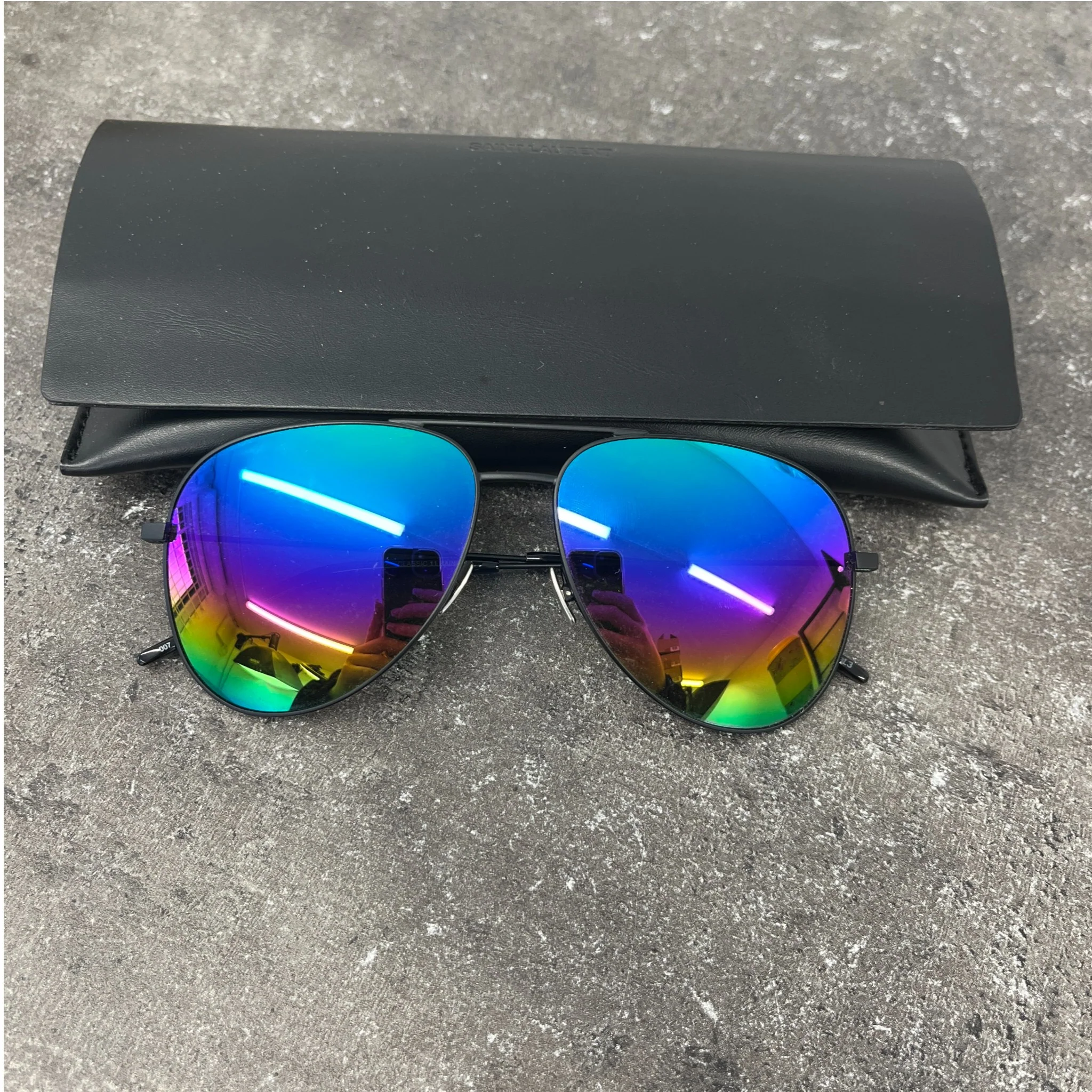 Women's Classic 11 Rainbow Sunglasses Black - Image 7