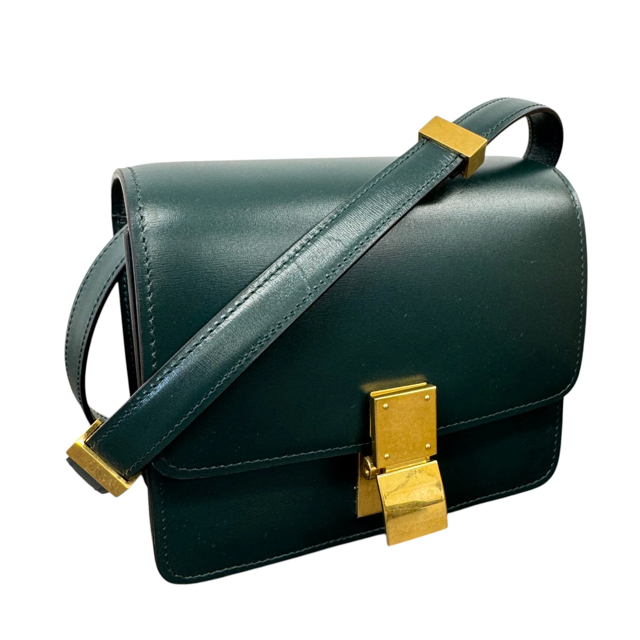 Women's Classic Box Bag Green - Image 3