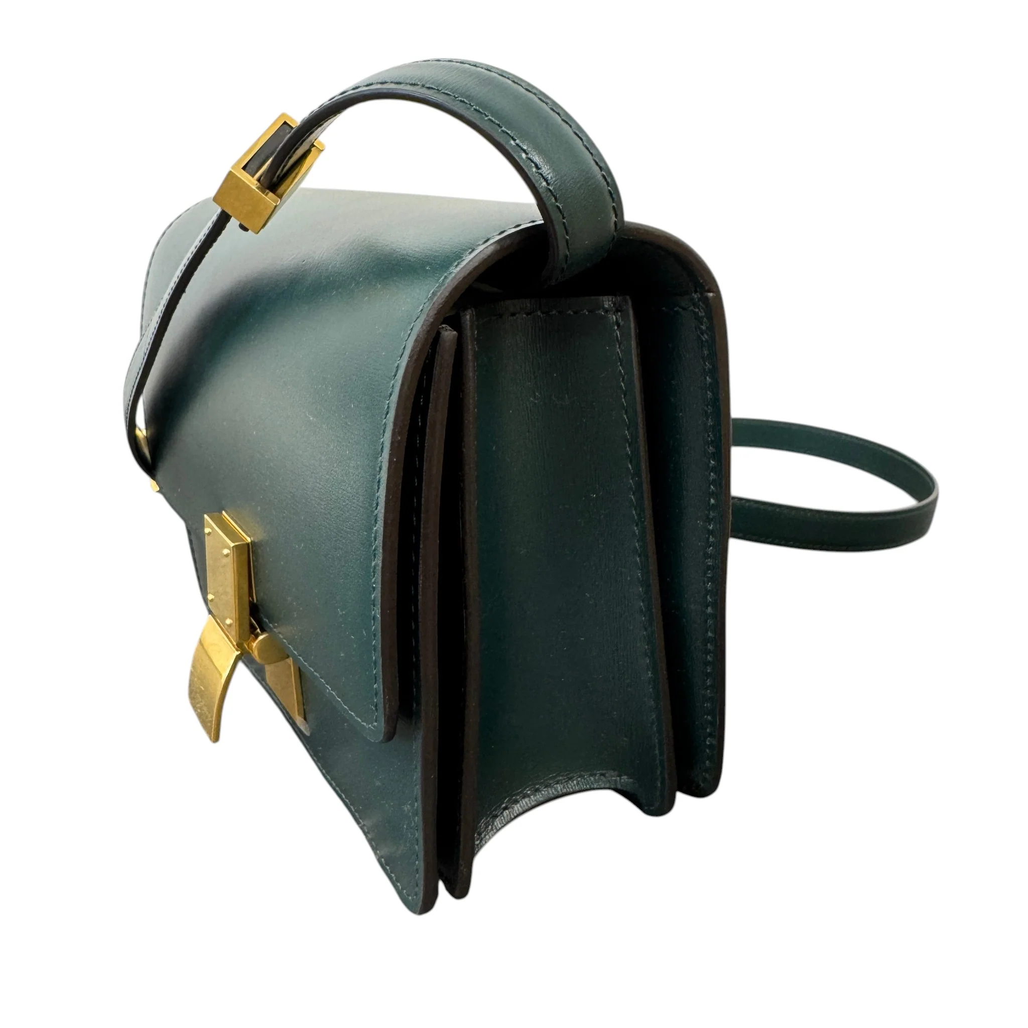 Women's Classic Box Bag Green - Image 4