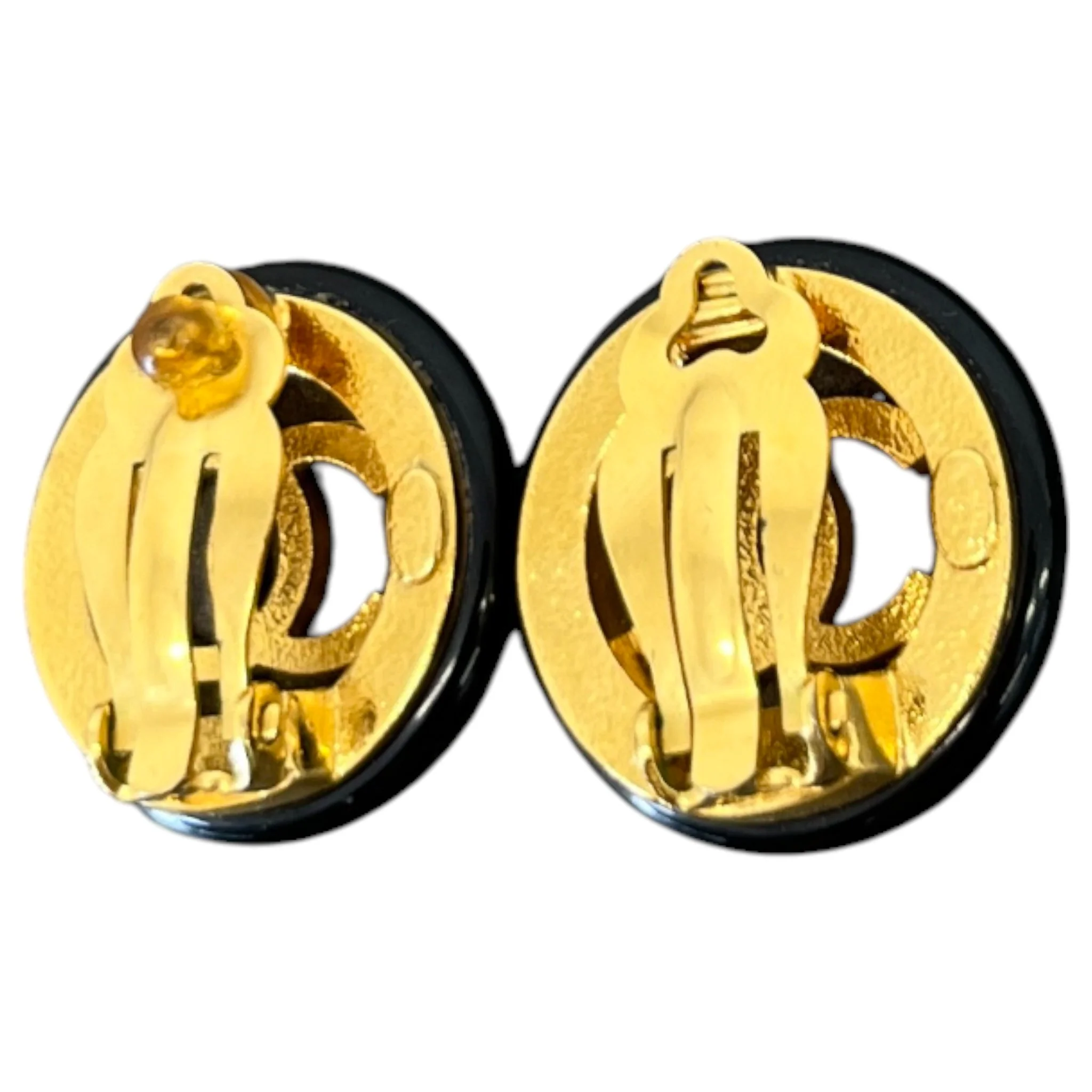 Women's Cocomark Round Earrings Gold - Image 6