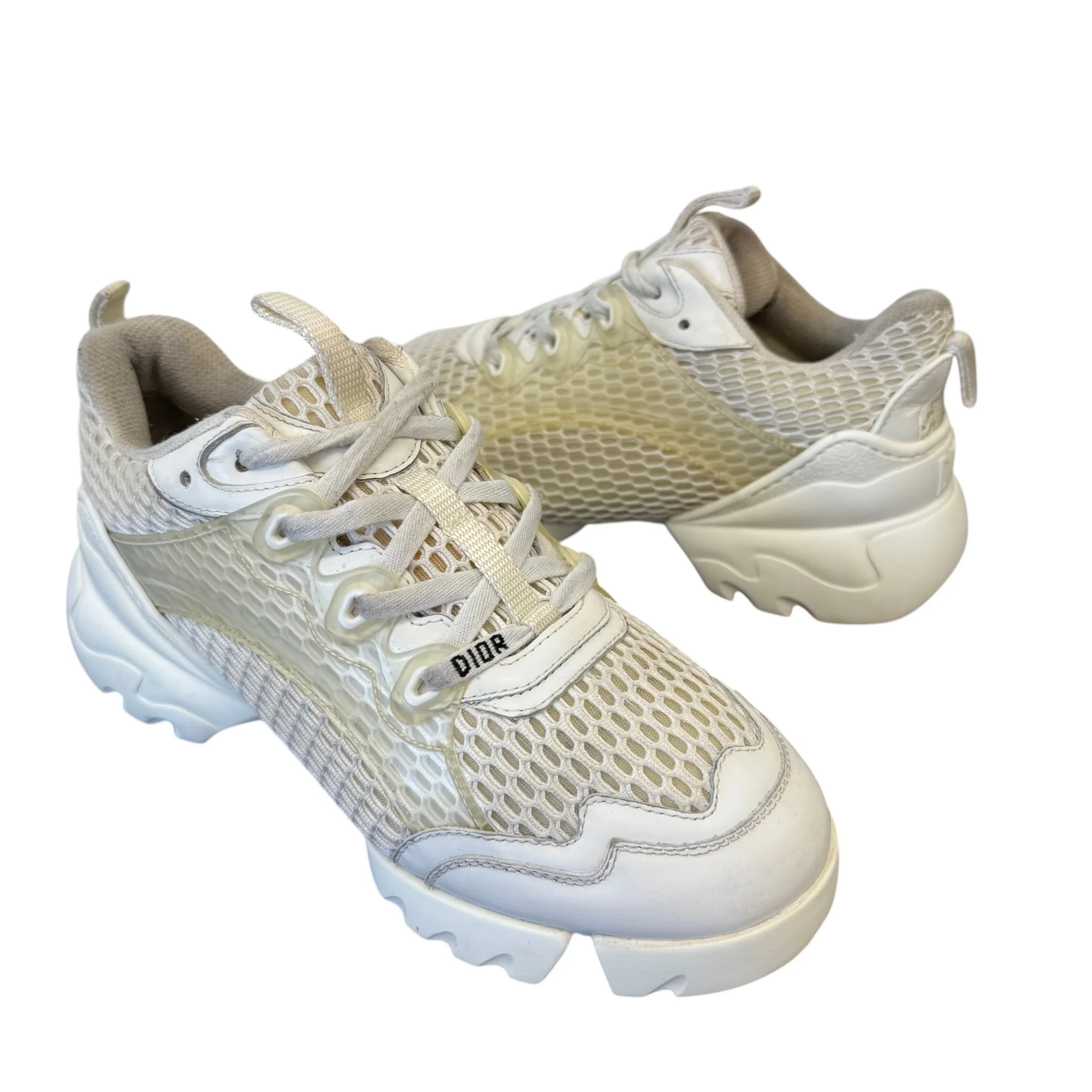 Women's D-Connect Low Trainers White Size EU 37.5 / UK 4.5 - Image 3