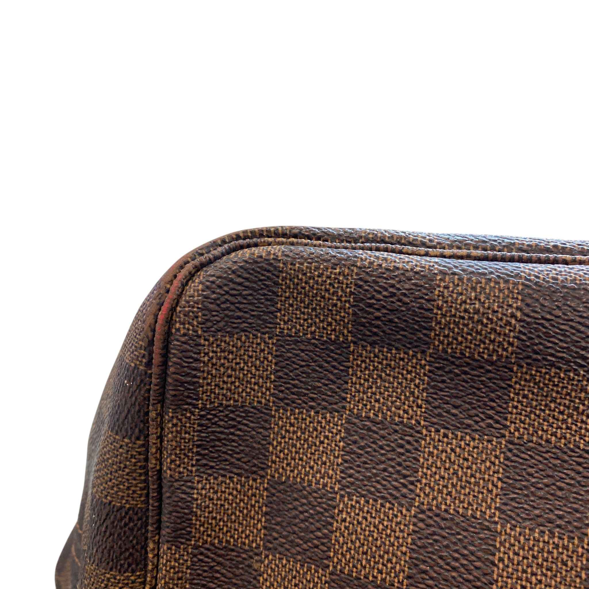 Women's Damier Ebene Neverfull Gm Bag Brown - Image 16