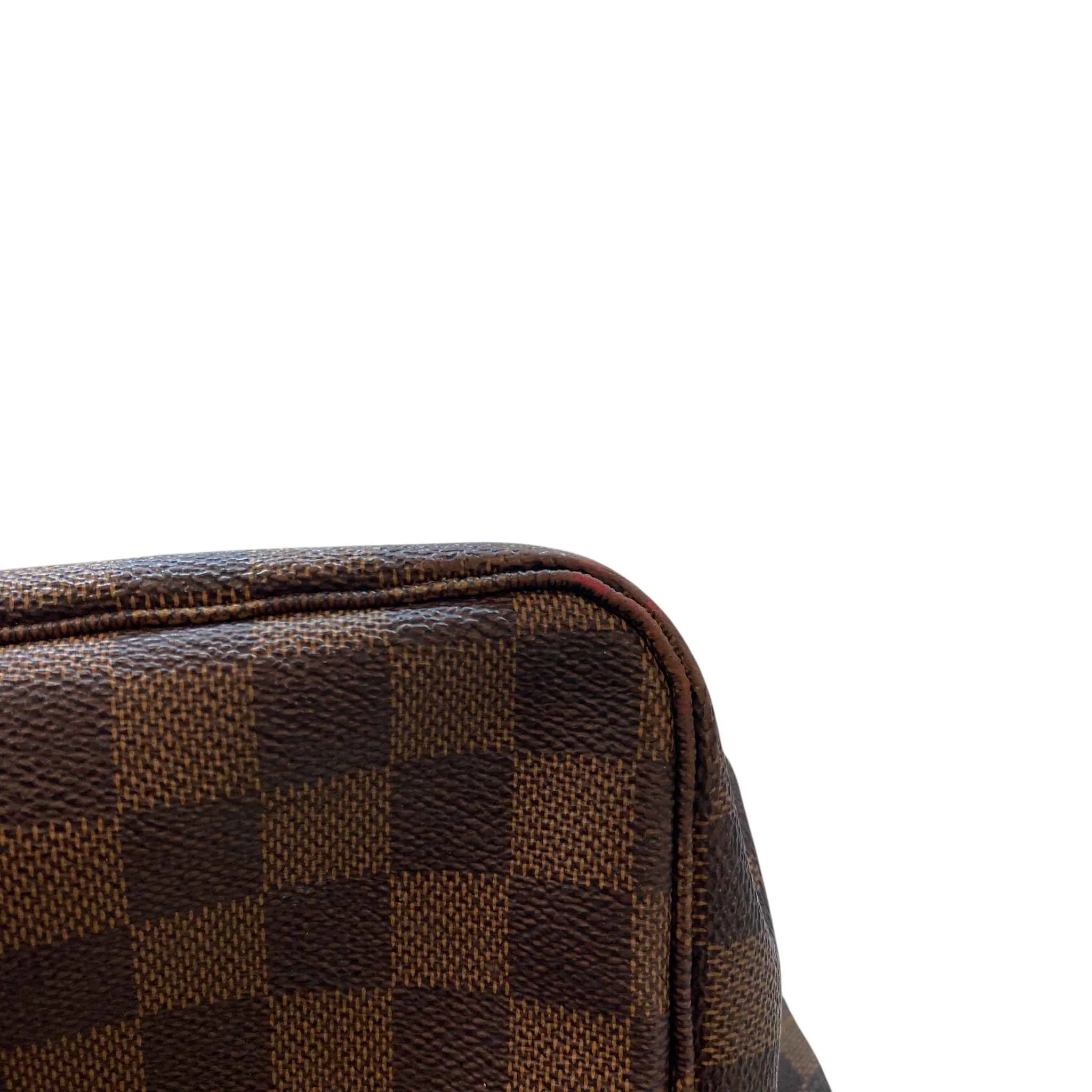 Women's Damier Ebene Neverfull Gm Bag Brown - Image 17