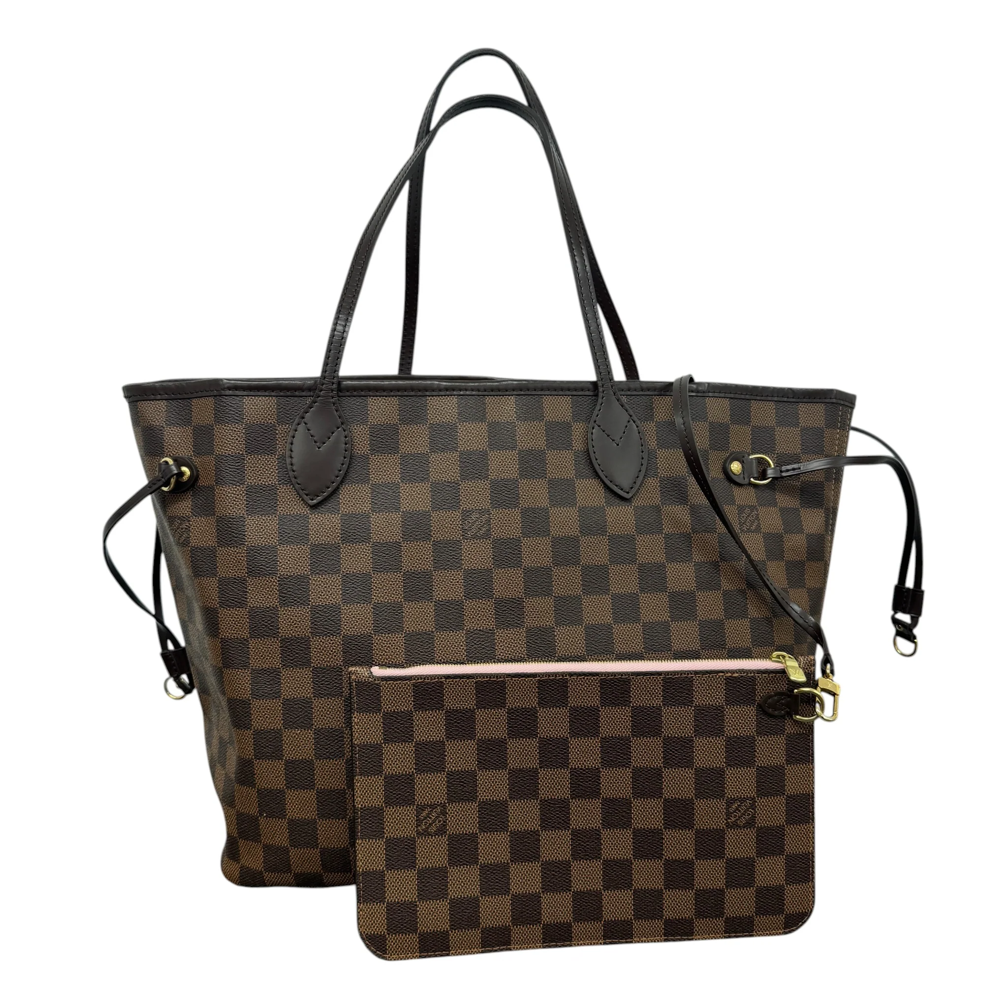 Women's Damier Ebene Neverfull Mm Bag Brown