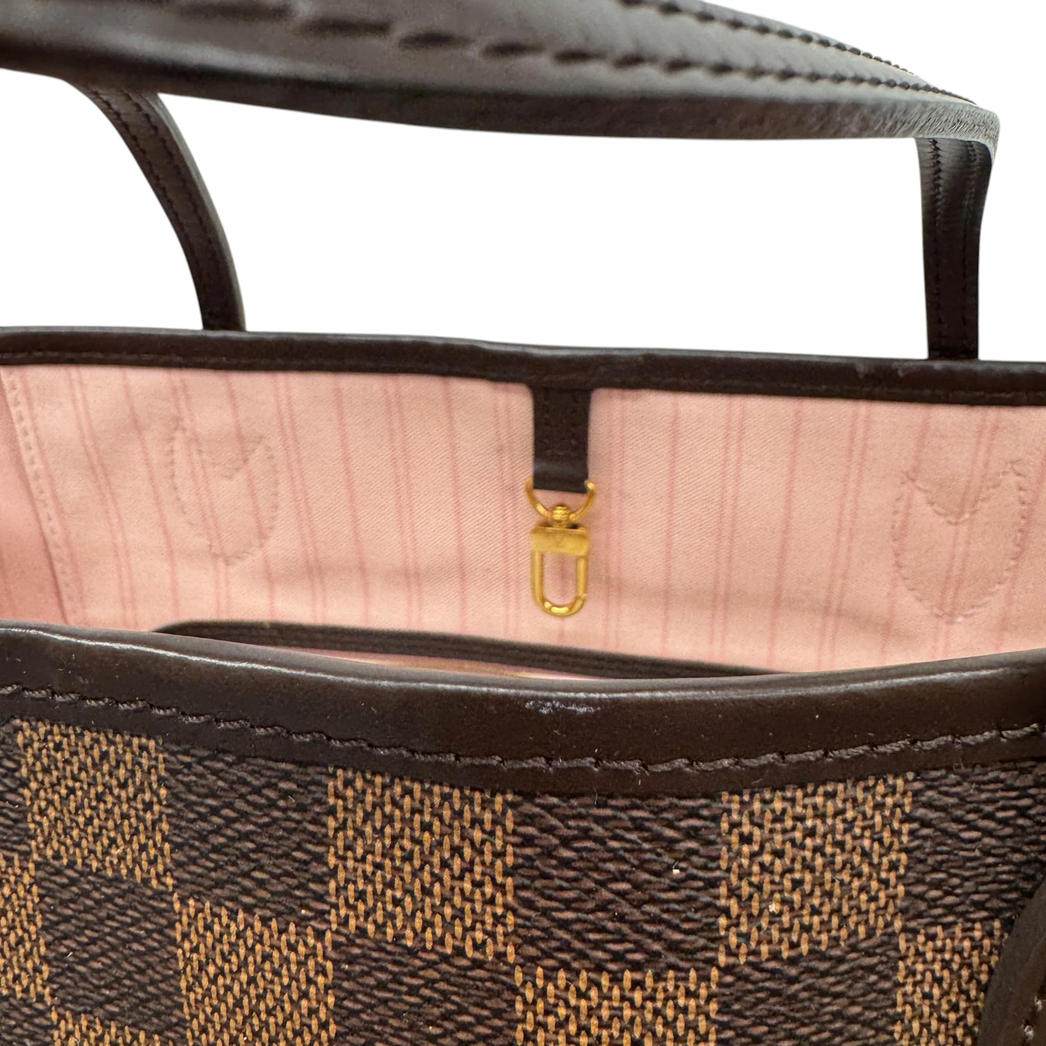 Women's Damier Ebene Neverfull Mm Bag Brown - Image 6