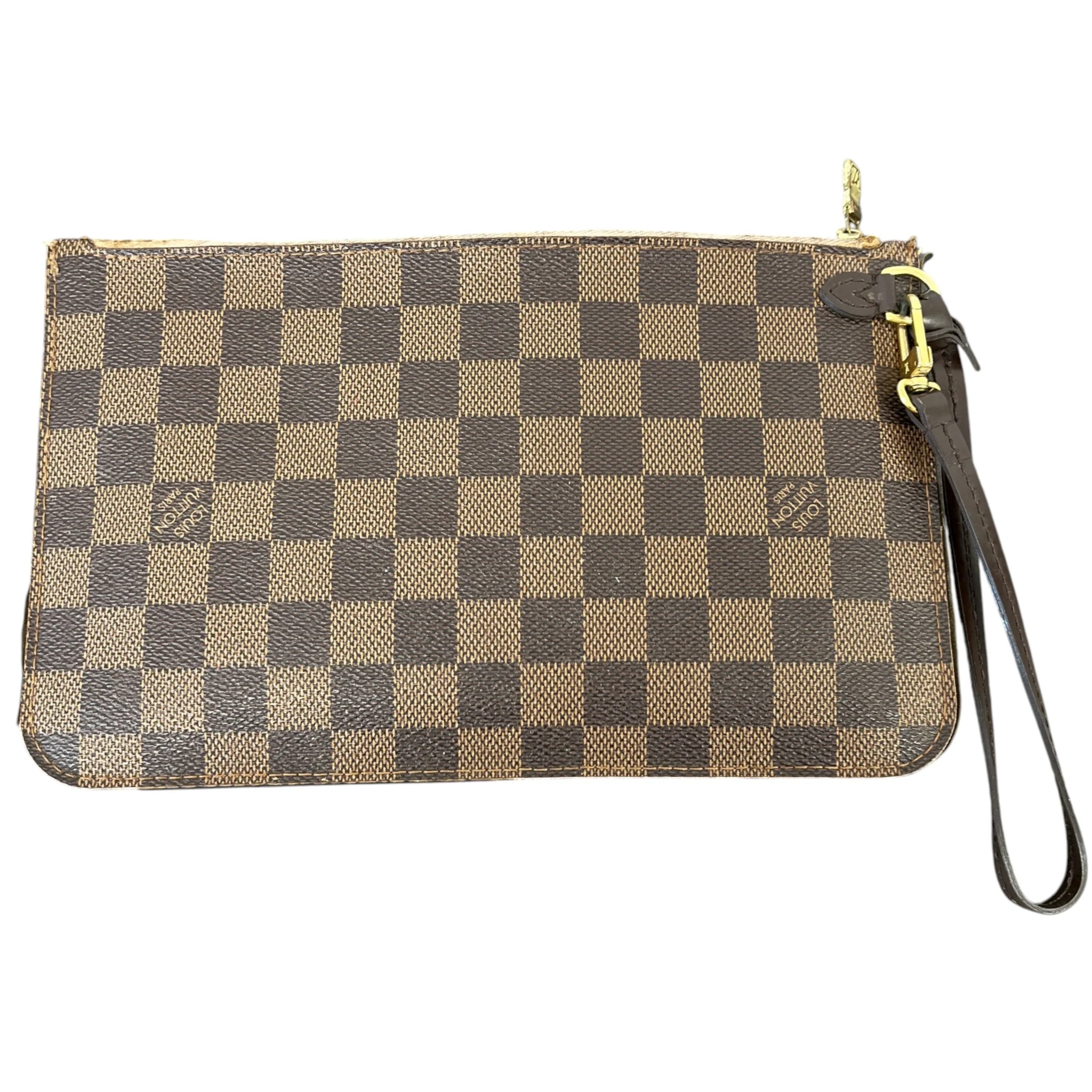 Women's Damier Ebene Pouch Brown - Image 3
