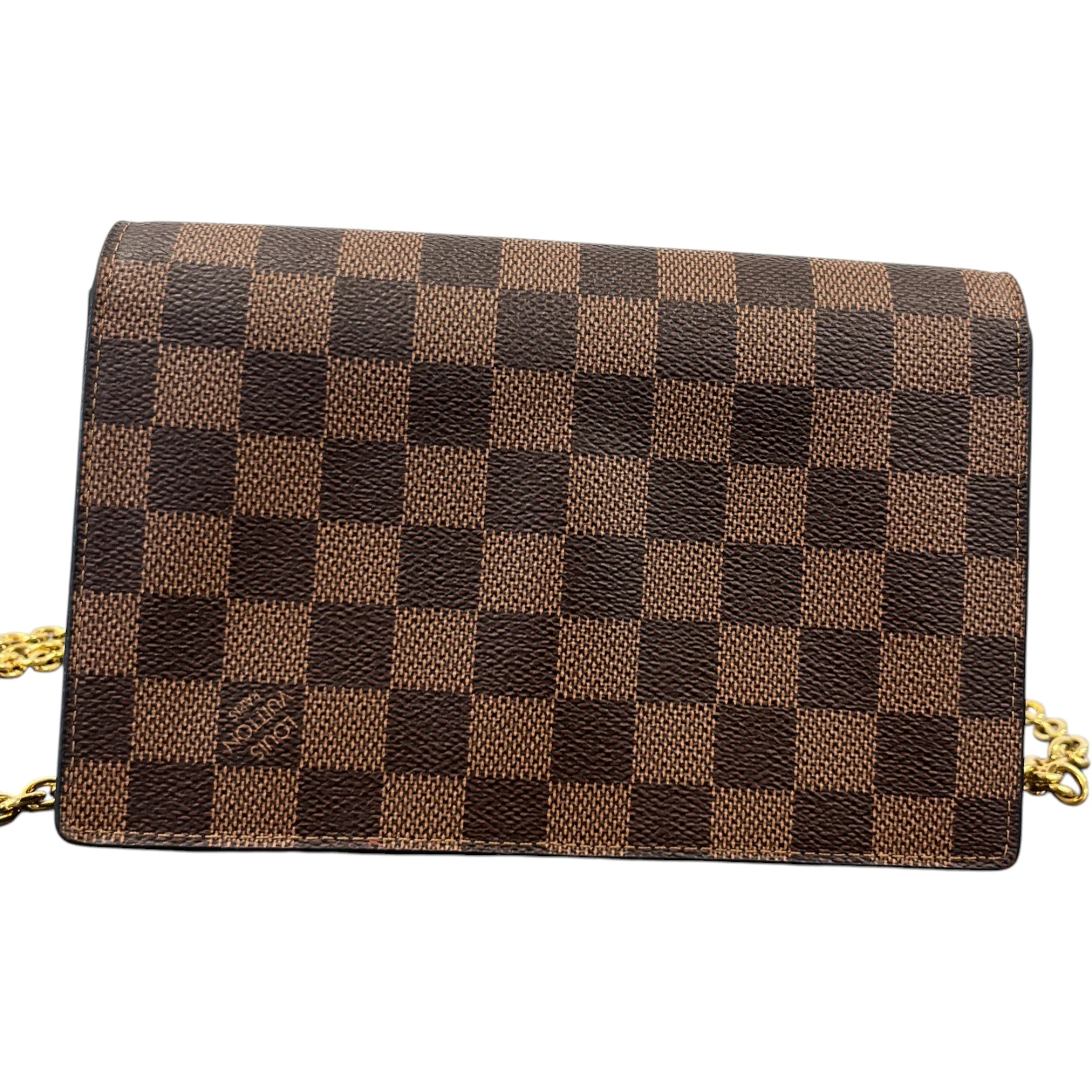 Women's Damier Ebene Vavin Wallet On Chain Bag Brown - Image 3