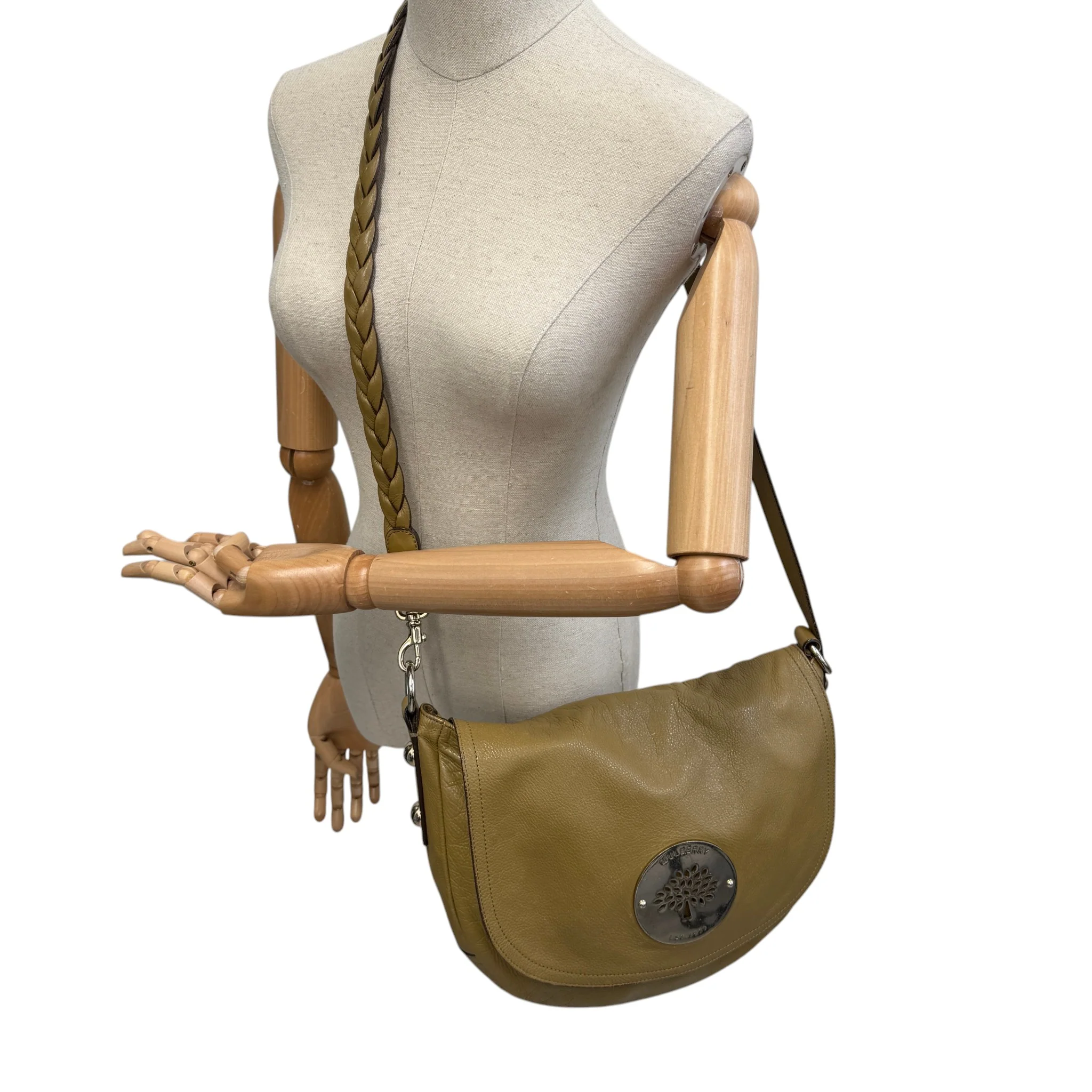 Women's Daria Hobo Large Bag Khaki - Image 2