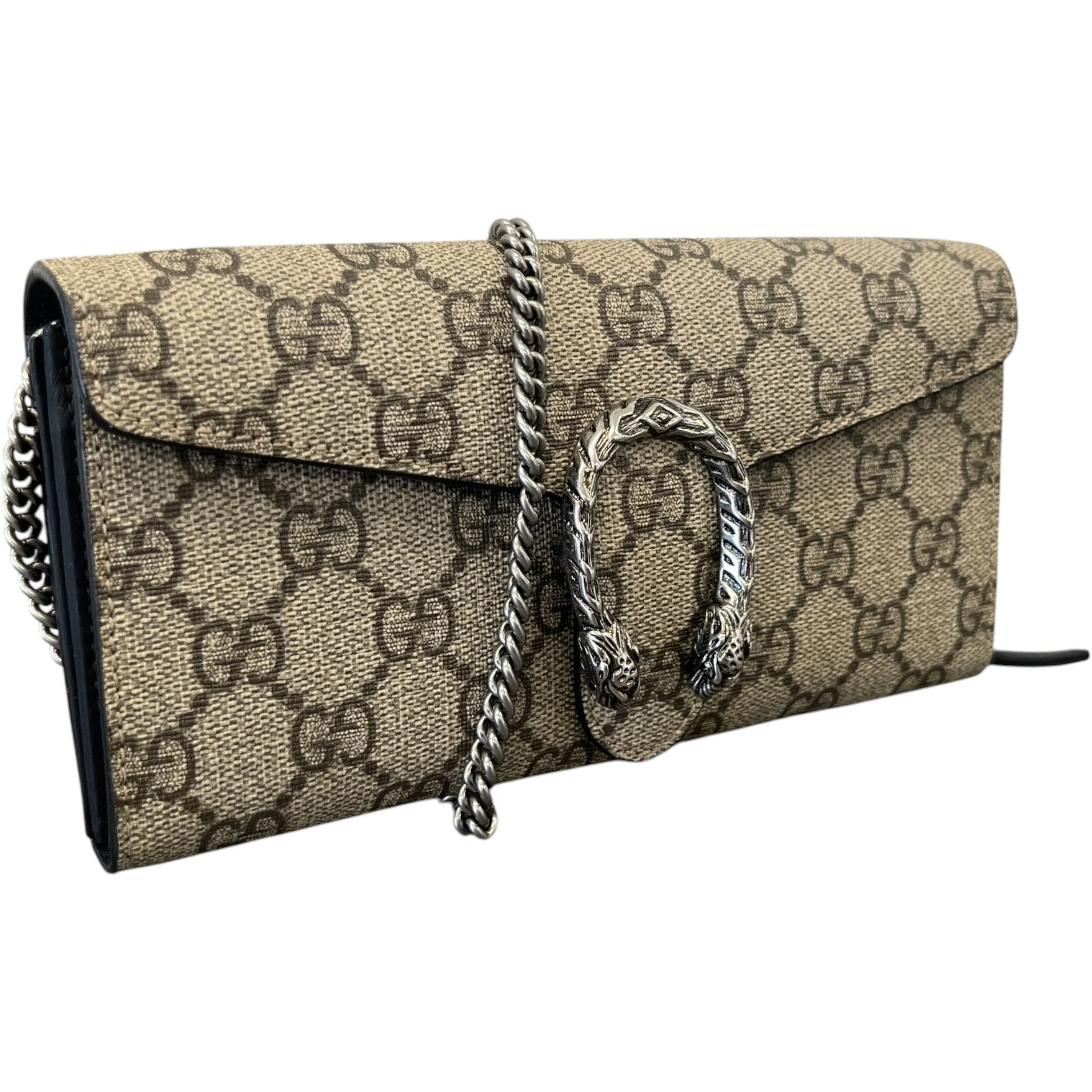 Women's Dionysus Wallet On Chain Bag Beige - Image 4