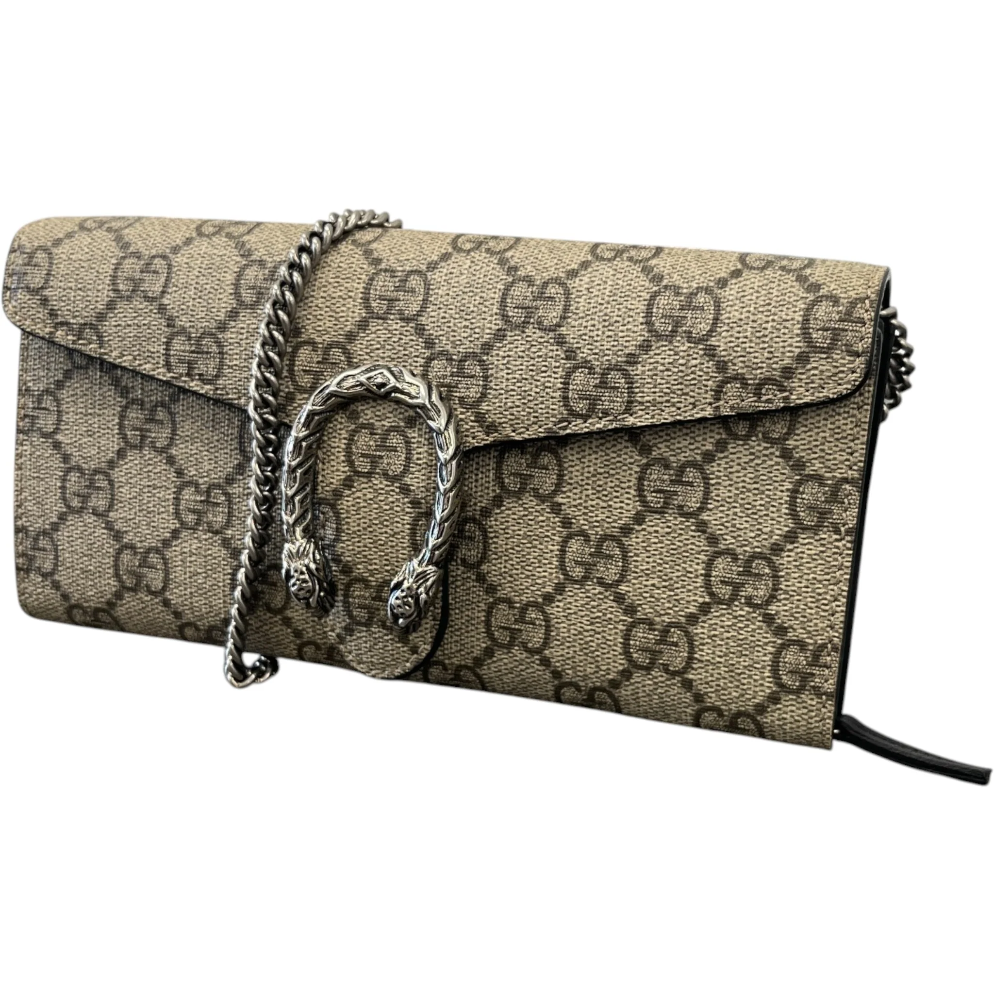 Women's Dionysus Wallet On Chain Bag Beige - Image 5
