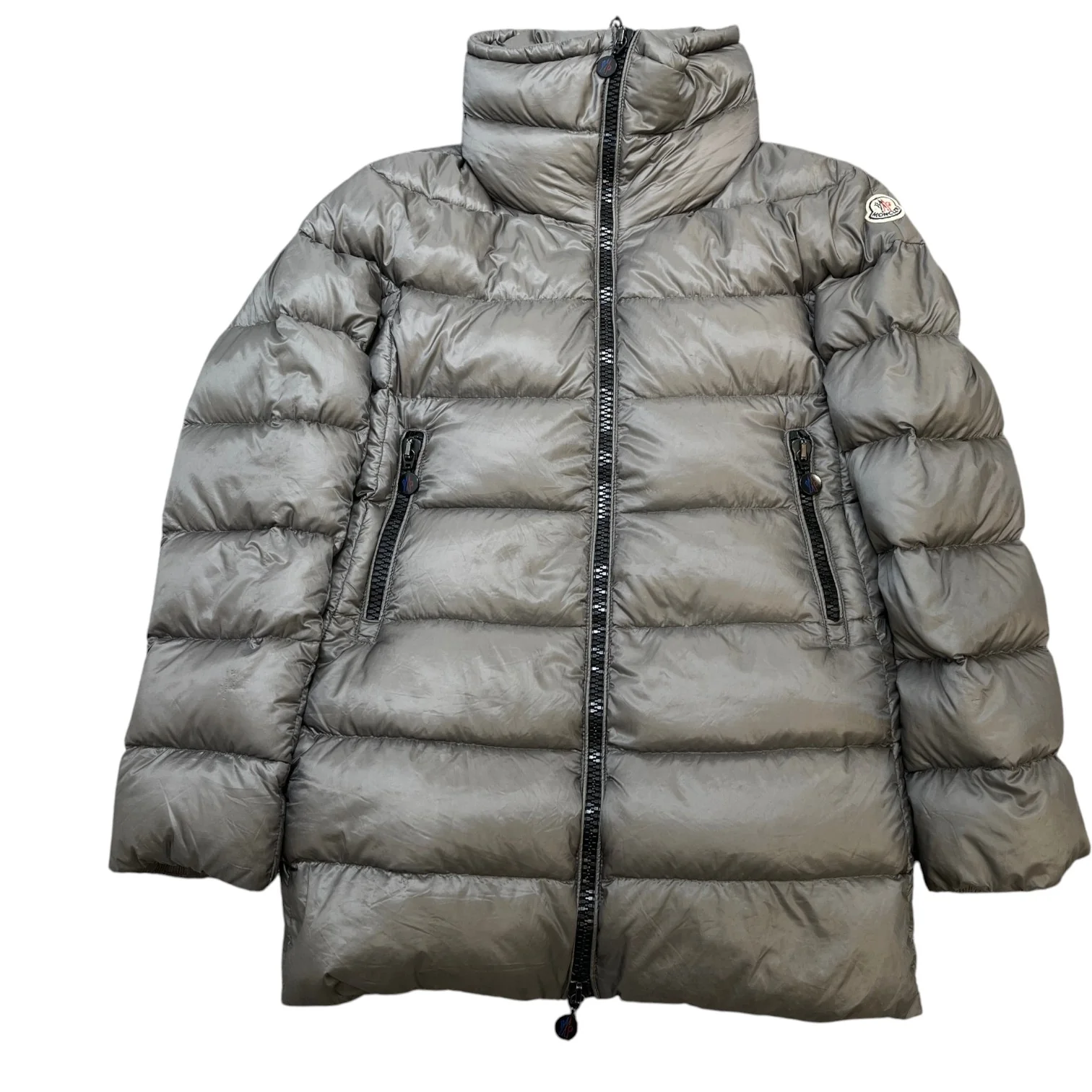 Women's Elevee Down Jacket Grey Size 2 / UK 12