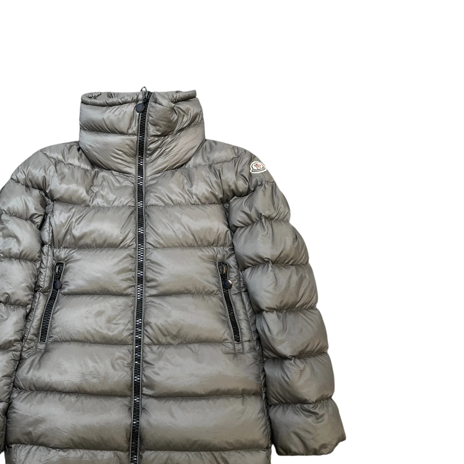 Women's Elevee Down Jacket Grey Size 2 / UK 12 - Image 4