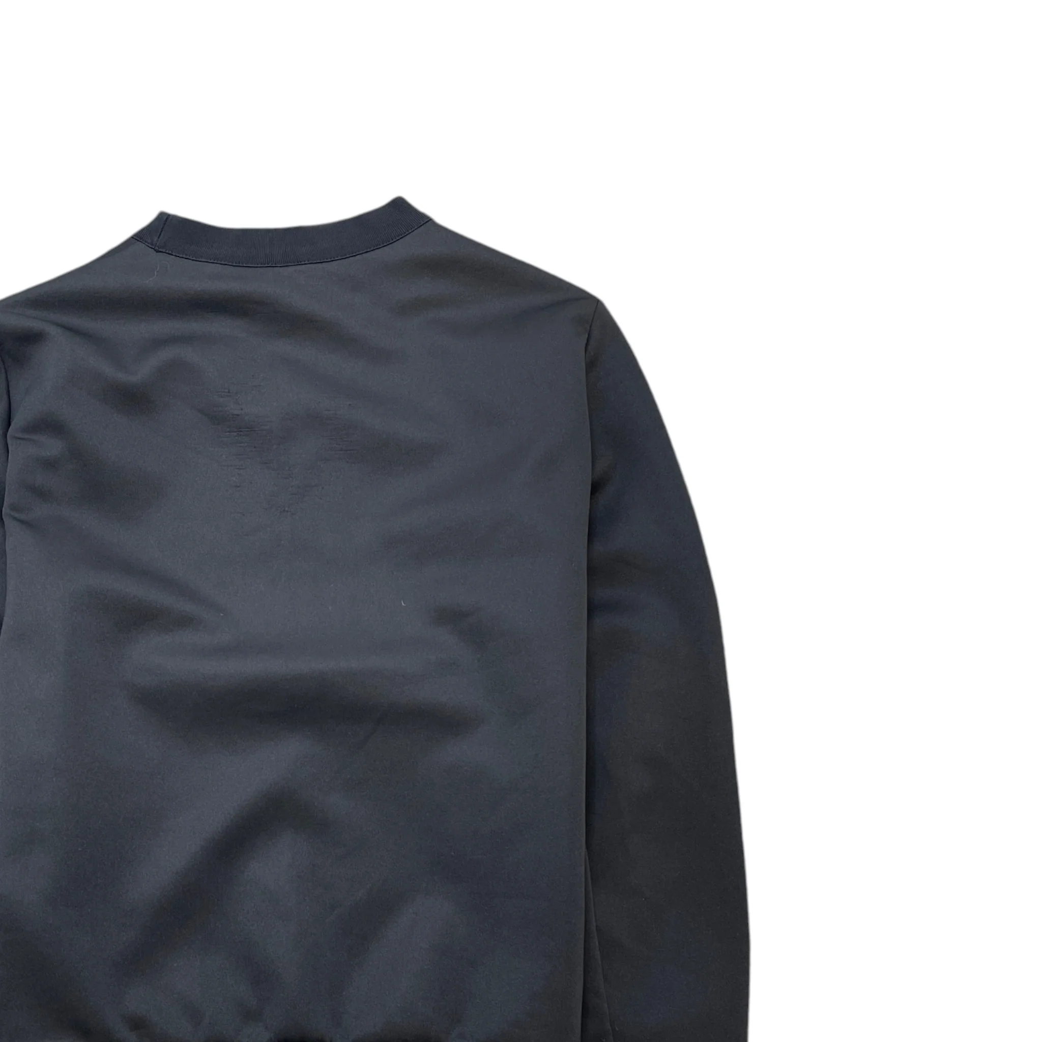 Women's Embellished Logo Sweatshirt Black Size S - Image 4