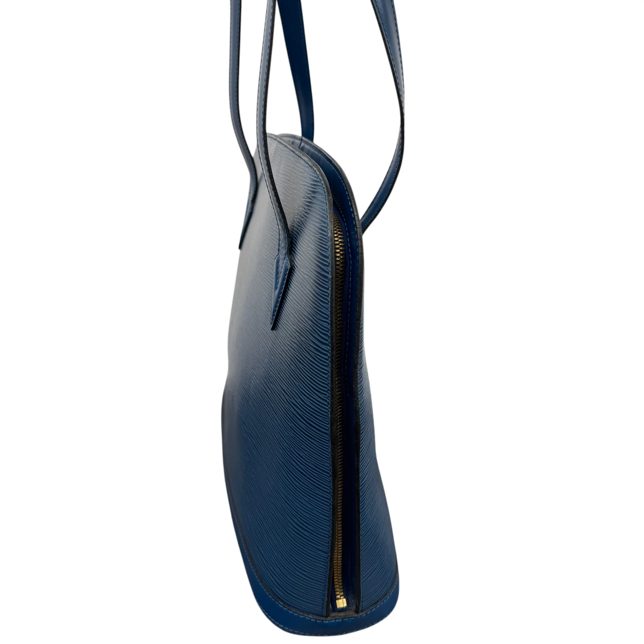 Women's Epi Leather Lussac Bag Blue - Image 7
