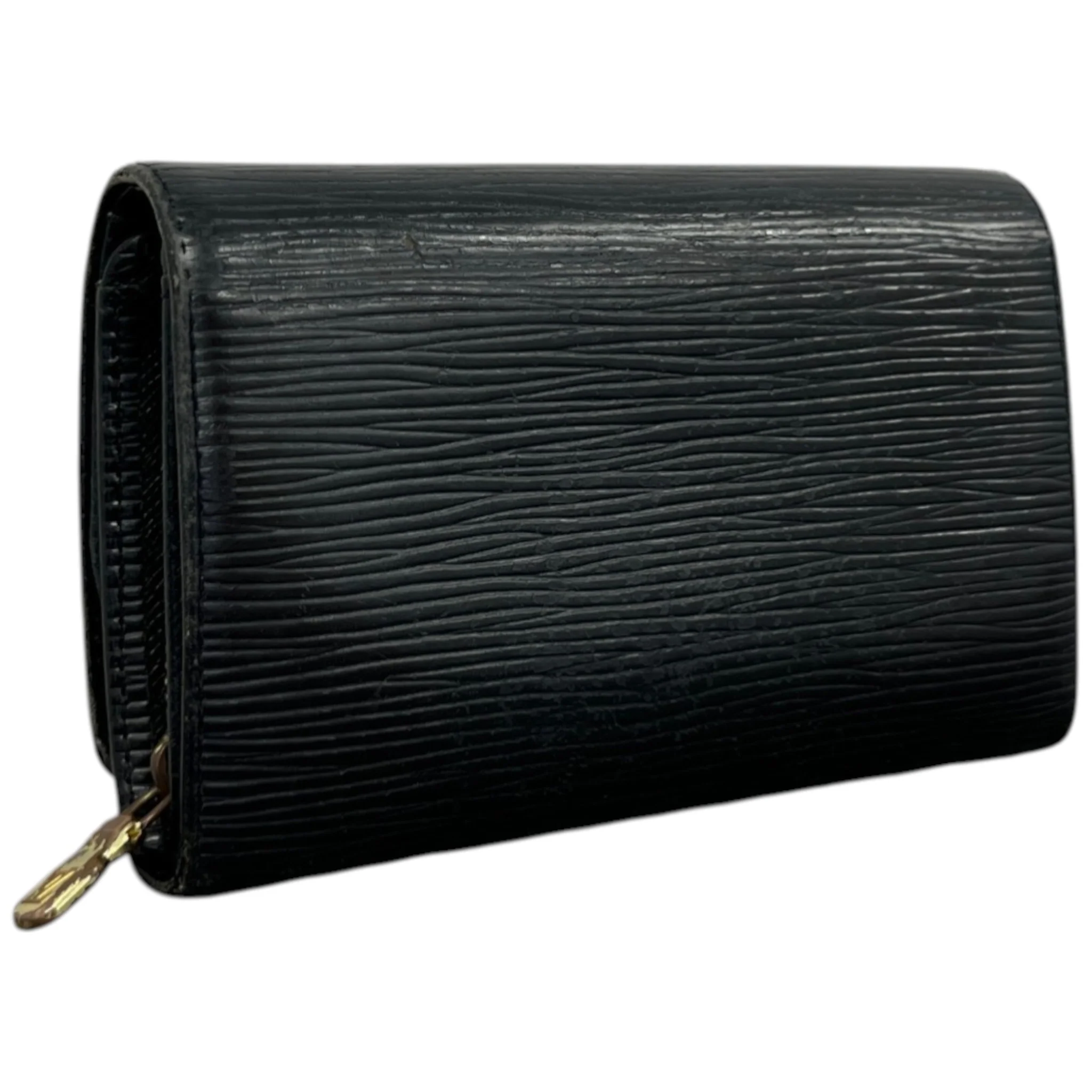 Women's Epi Logo Embossed Purse Black - Image 5
