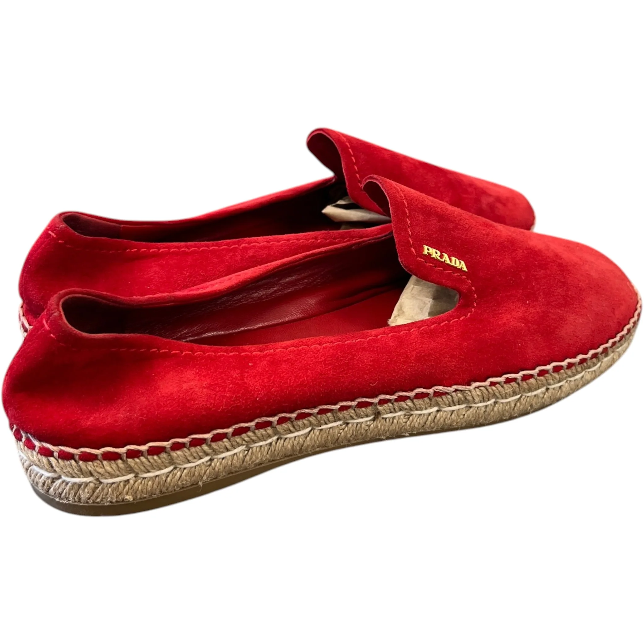 Women's Espadrilles Loafers Red Size EU 40 / UK 7 - Image 8