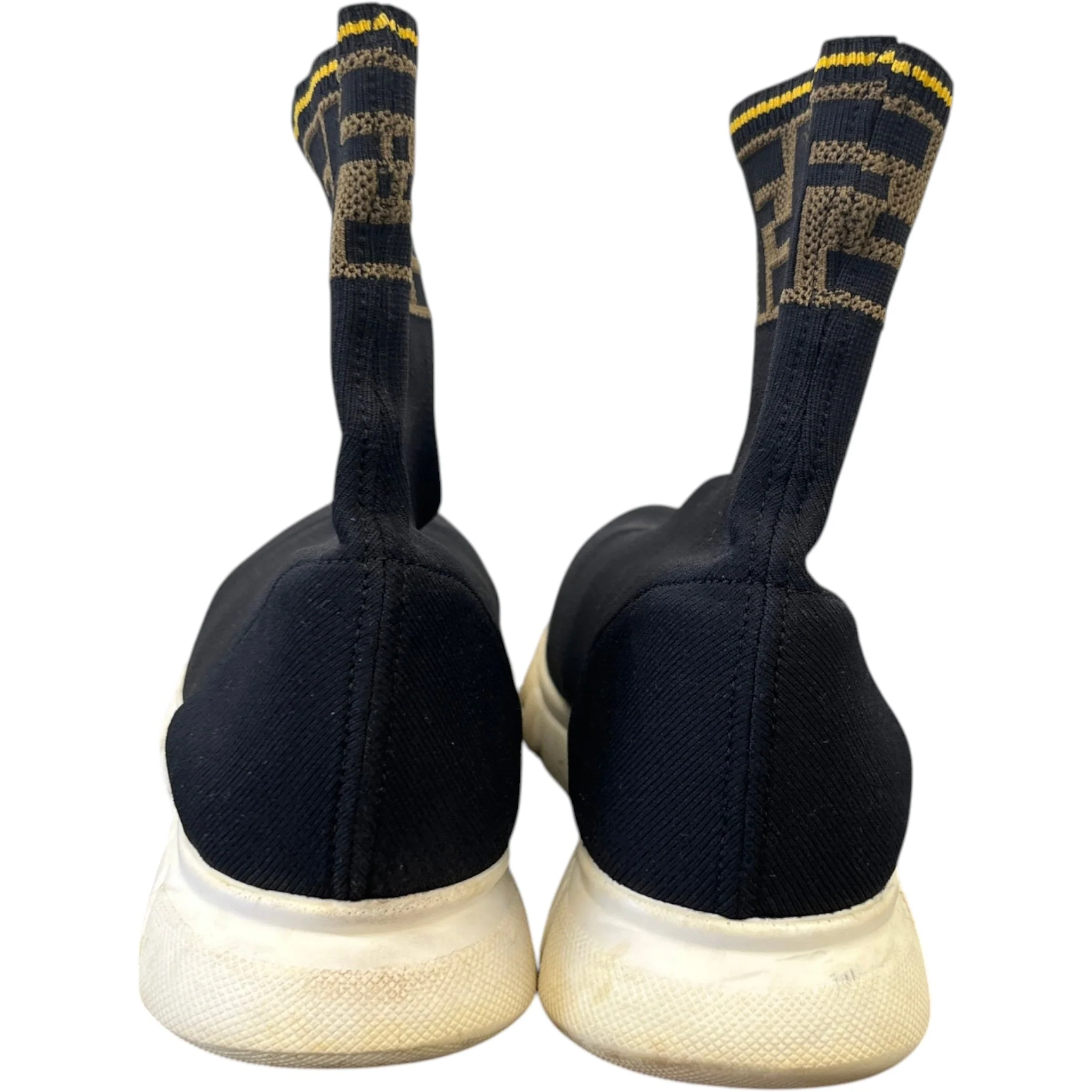 Women's Ff Monogram Sock High Trainers Black Size EU 36 / UK 3 - Image 7