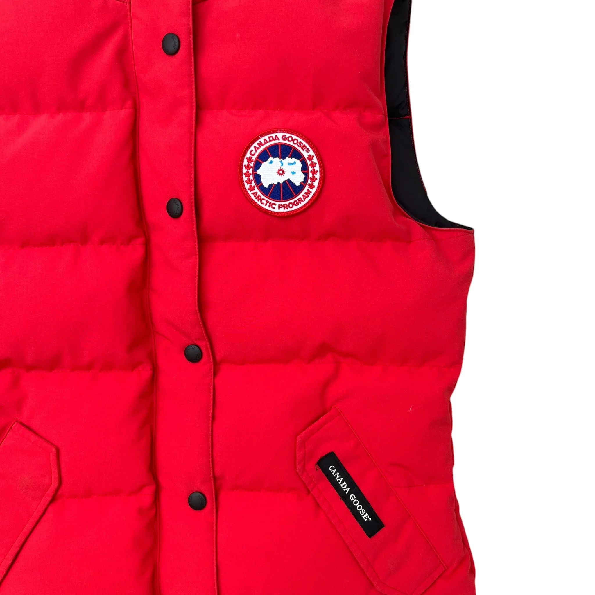 Women's Freestyle Gilet Red Size M - Image 5