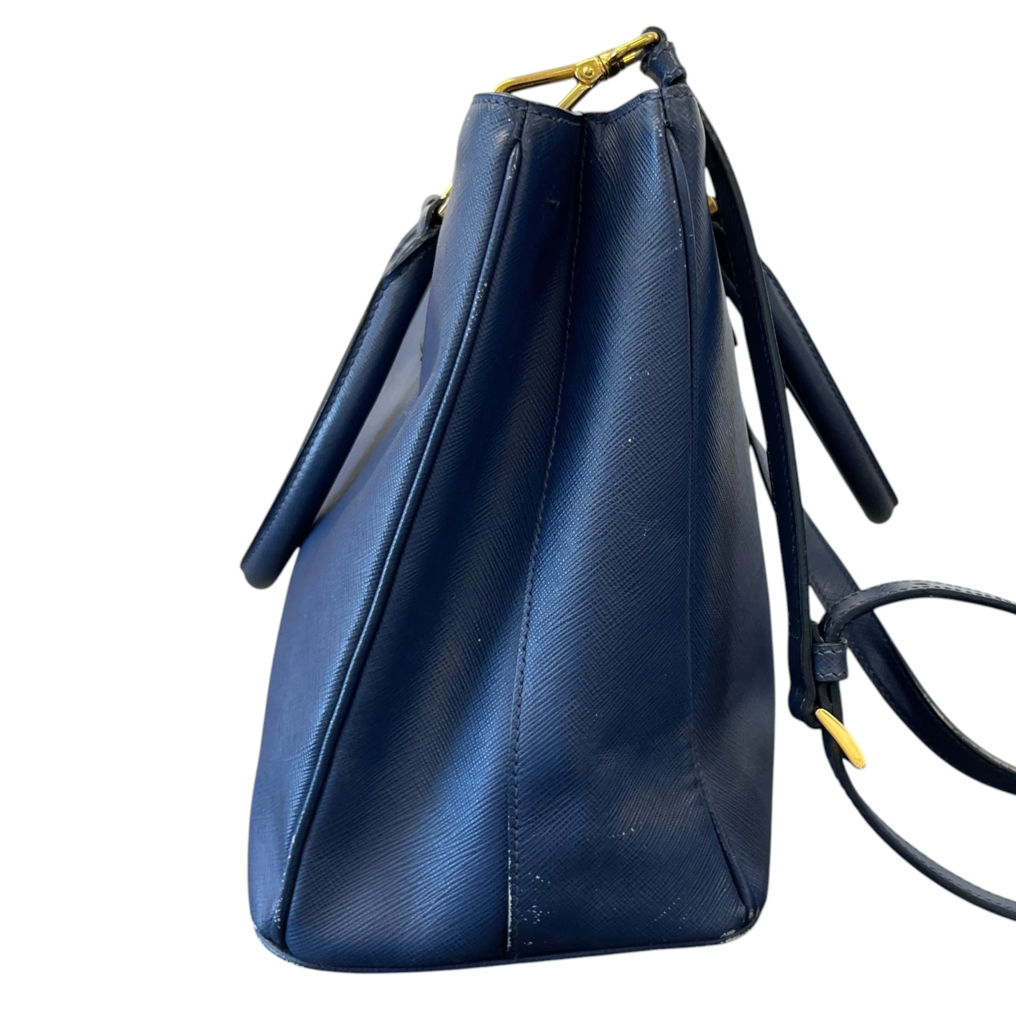 Women's Galleria Saffiano Tote Bag Blue - Image 7