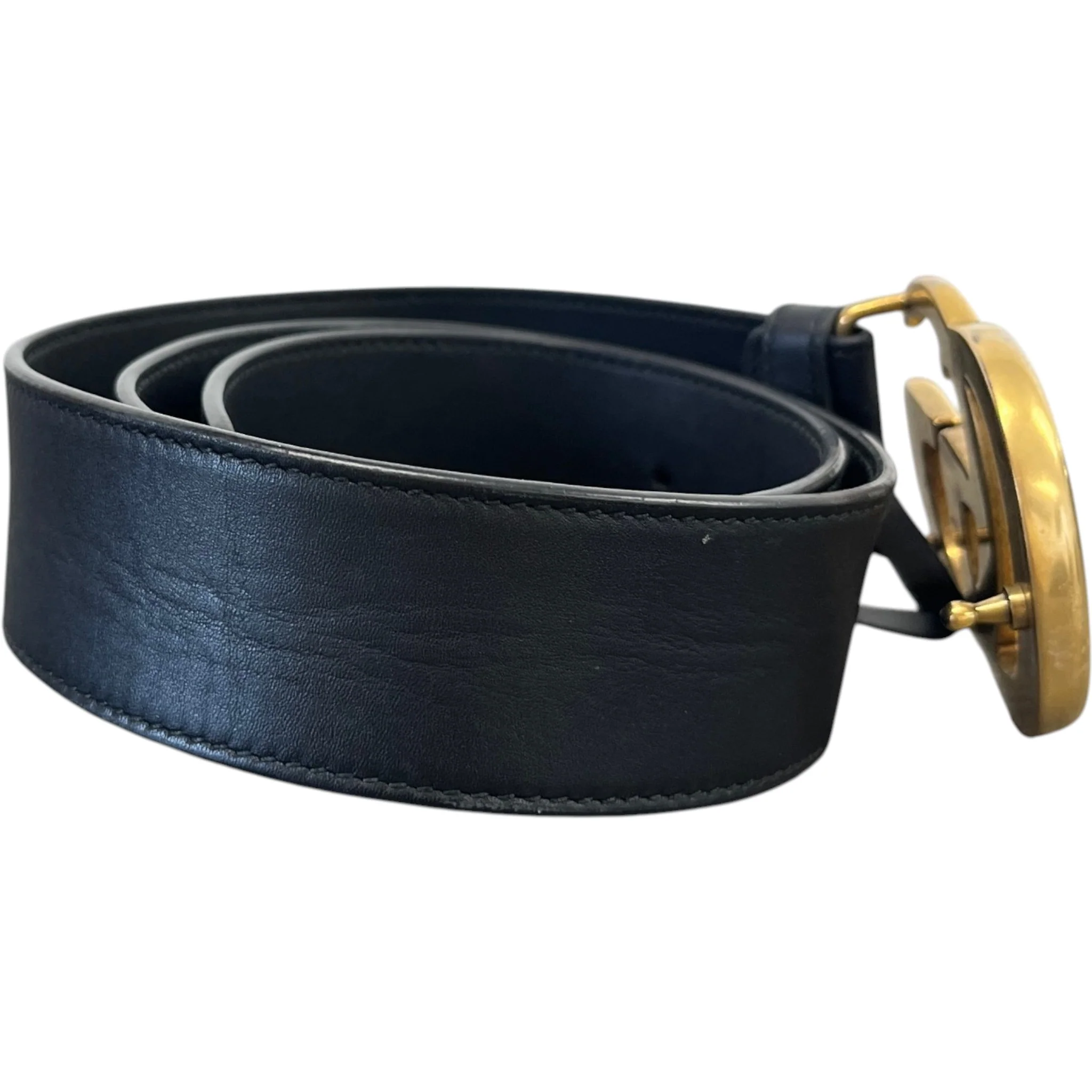 Women's Gg Marmont Belt Black Size 75CM / UK 6 - Image 3