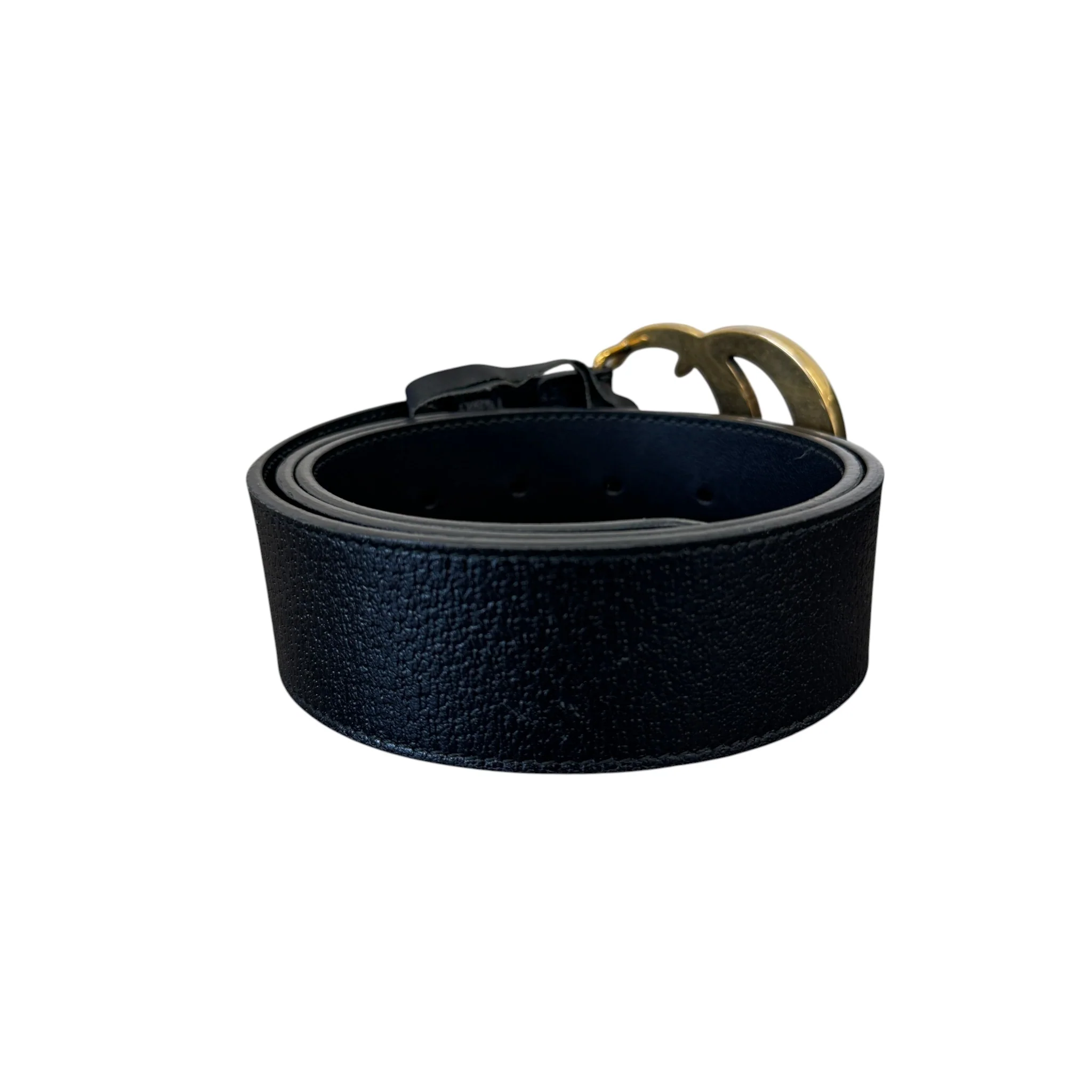 Women's Gg Marmont Belt Black Size 80CM / UK 8 - Image 3