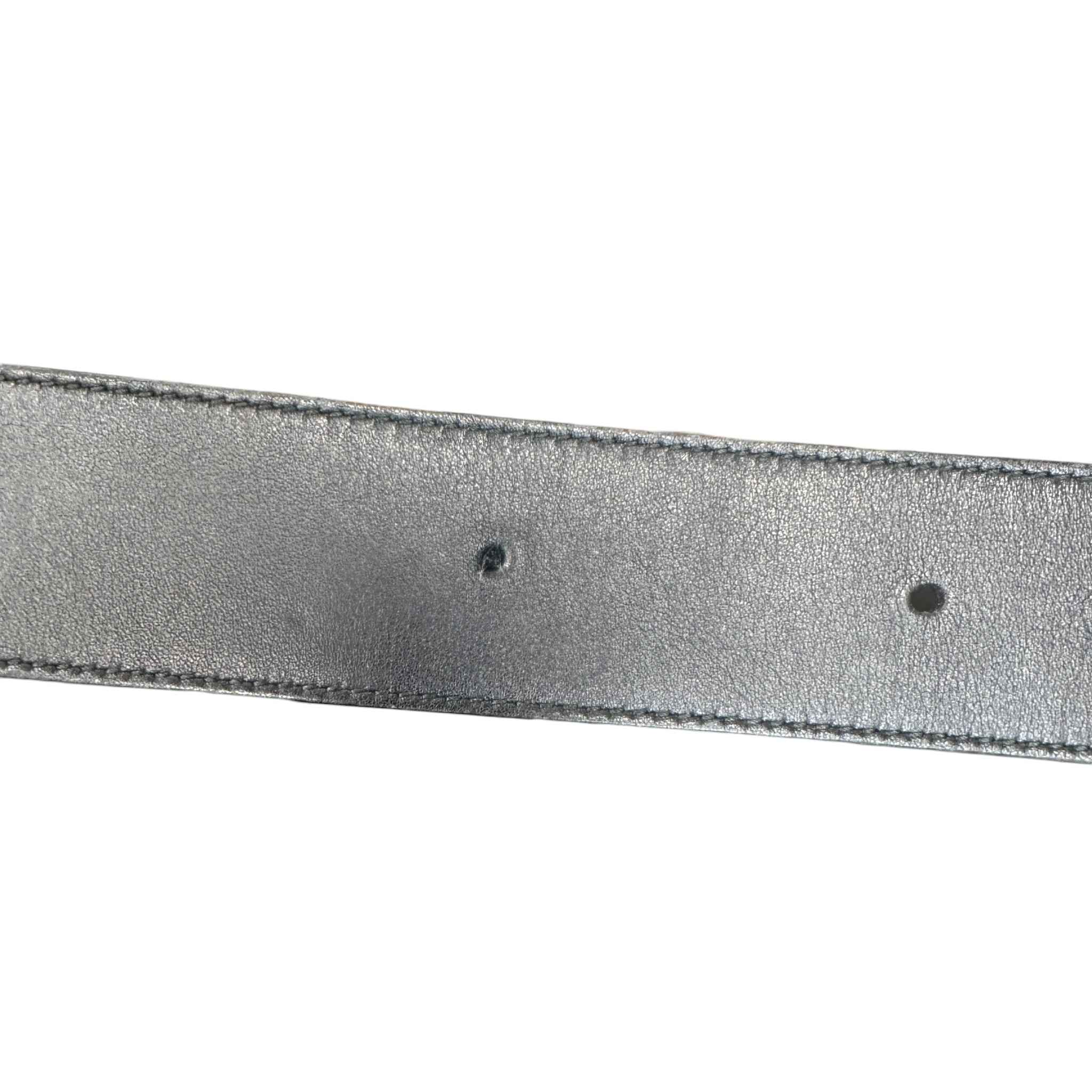 Women's Gg Marmont Belt Black Size 85CM / UK 10 - Image 10