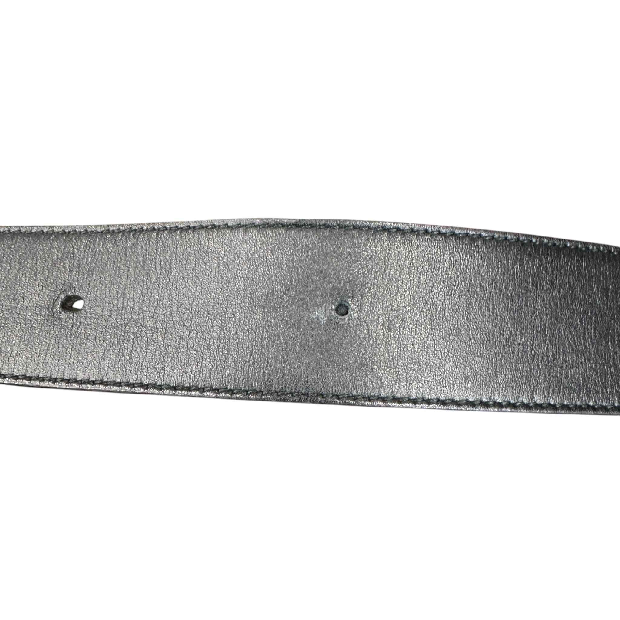 Women's Gg Marmont Belt Black Size 85CM / UK 10 - Image 11