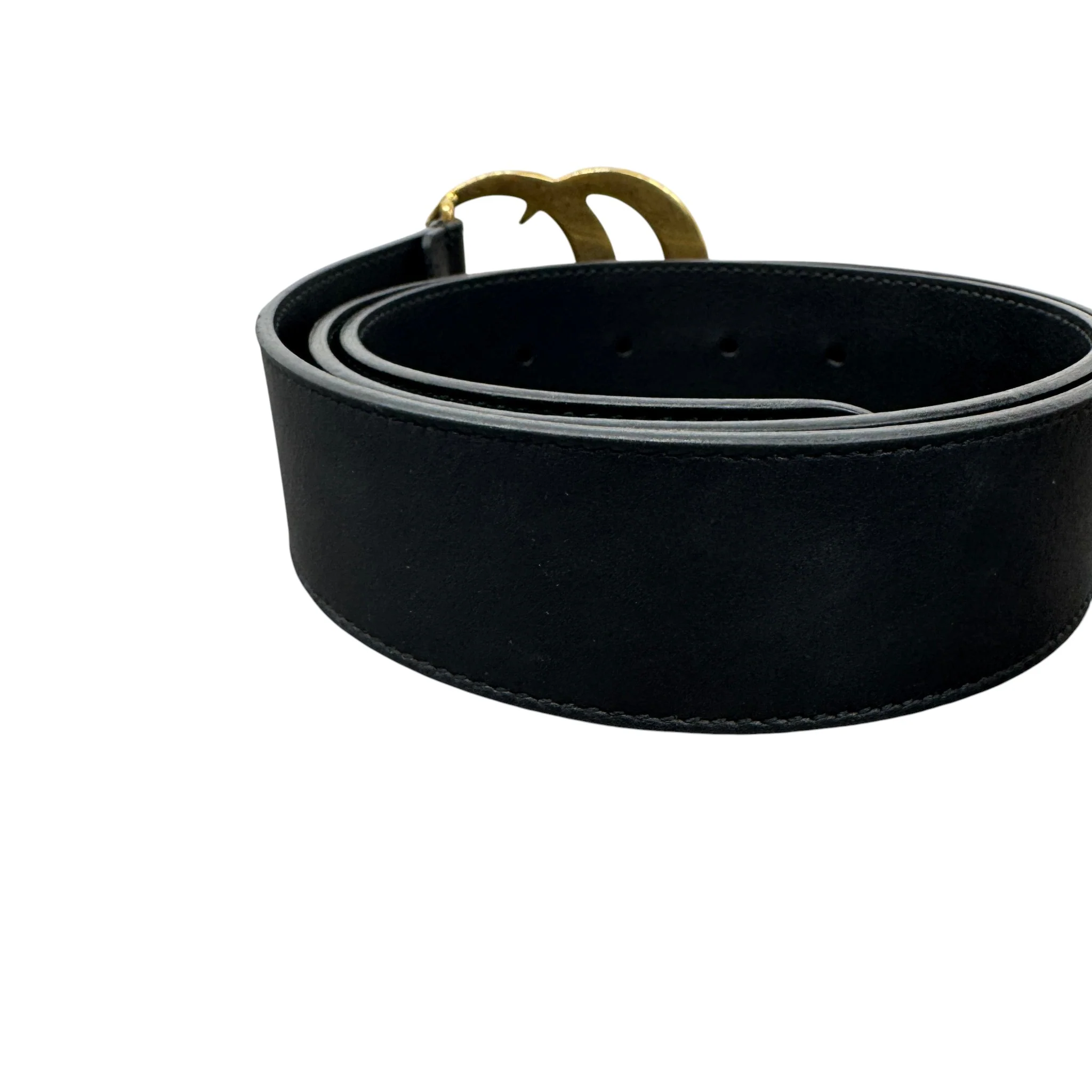Women's Gg Marmont Belt Black Size 85CM / UK 10 - Image 4