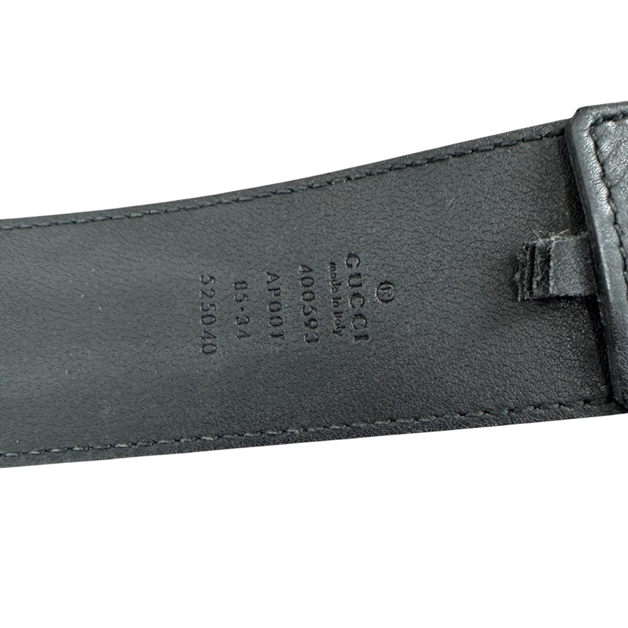 Women's Gg Marmont Belt Black Size 85CM / UK 10 - Image 5