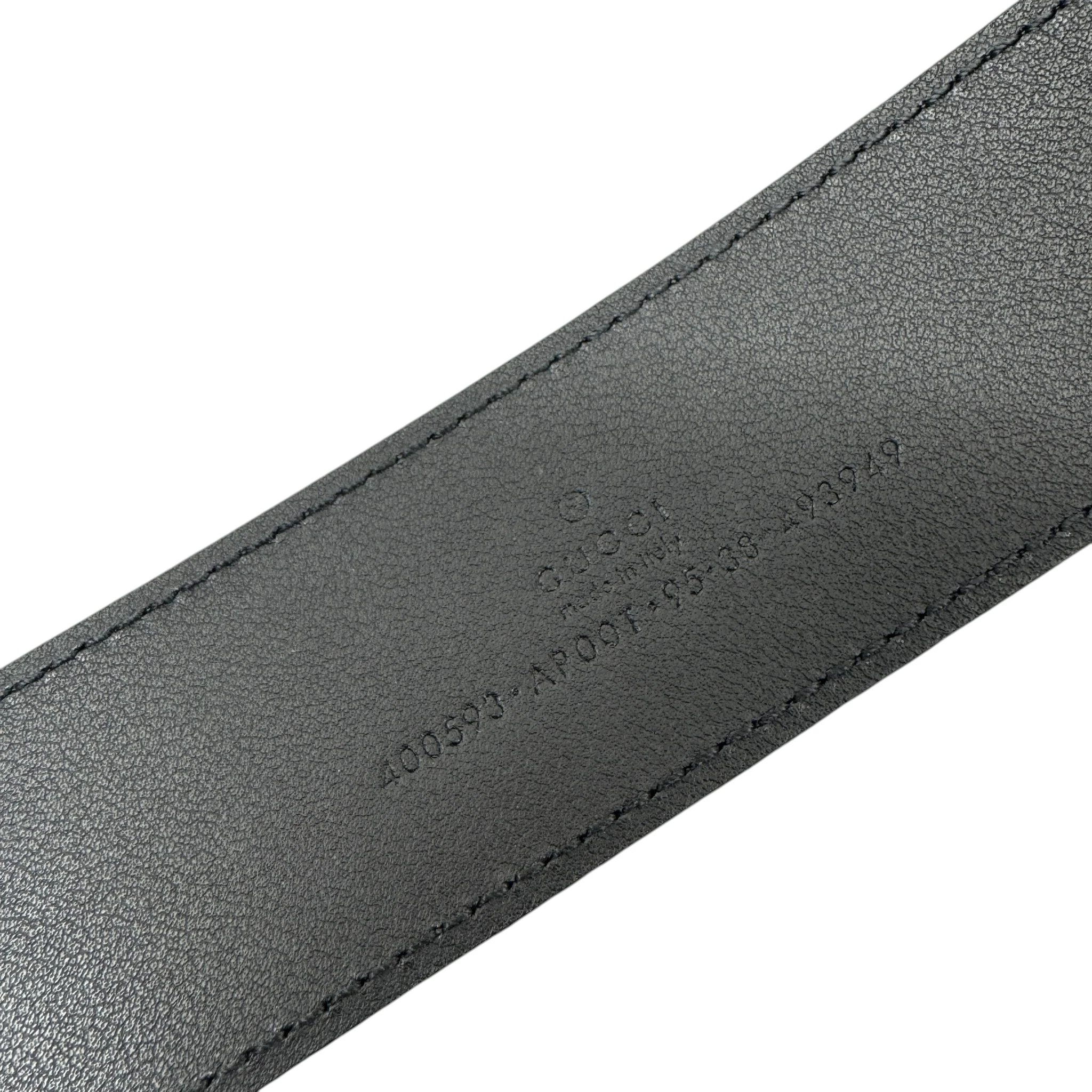 Women's Gg Marmont Belt Black Size 95cm / UK 14 - Image 6