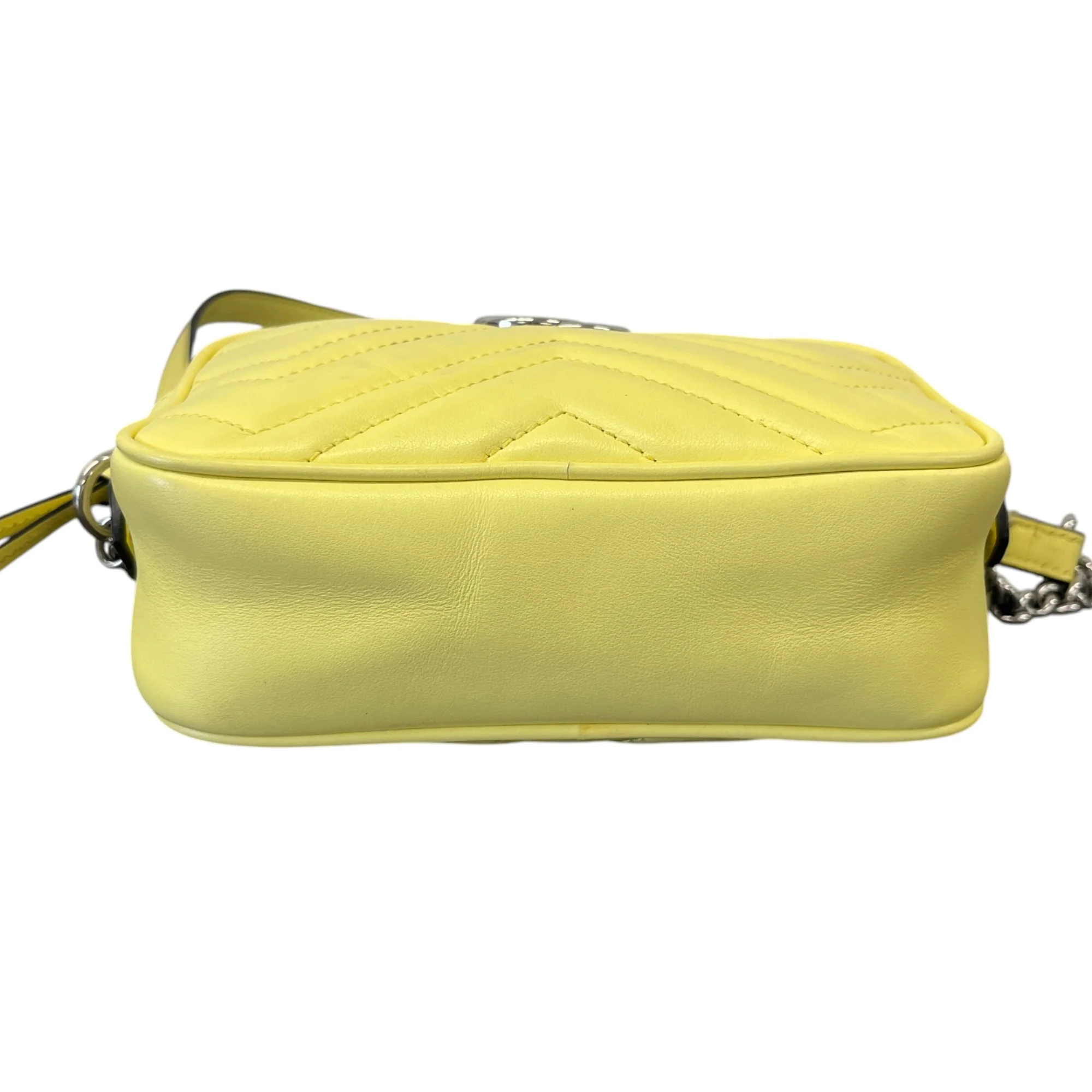 Women's Gg Marmont Crossbody Bag Yellow - Image 10
