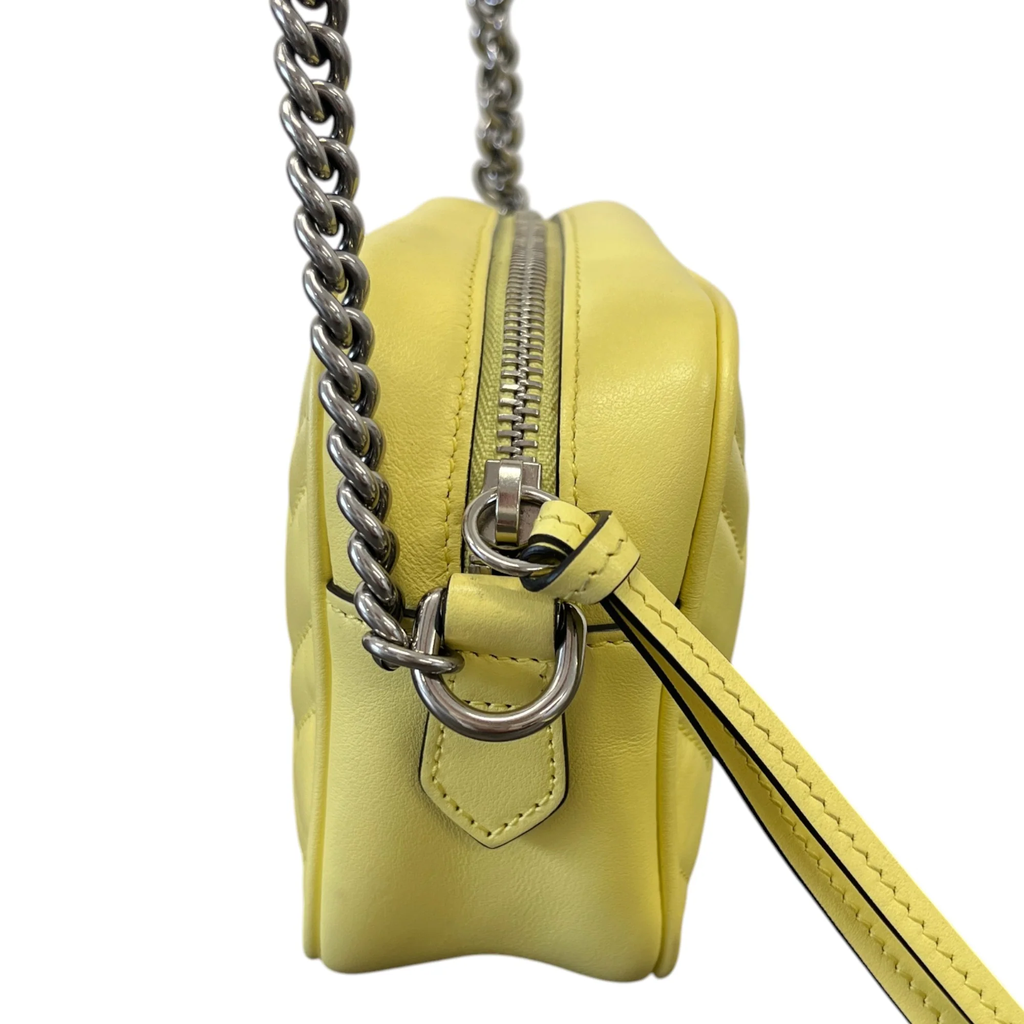 Women's Gg Marmont Crossbody Bag Yellow - Image 6