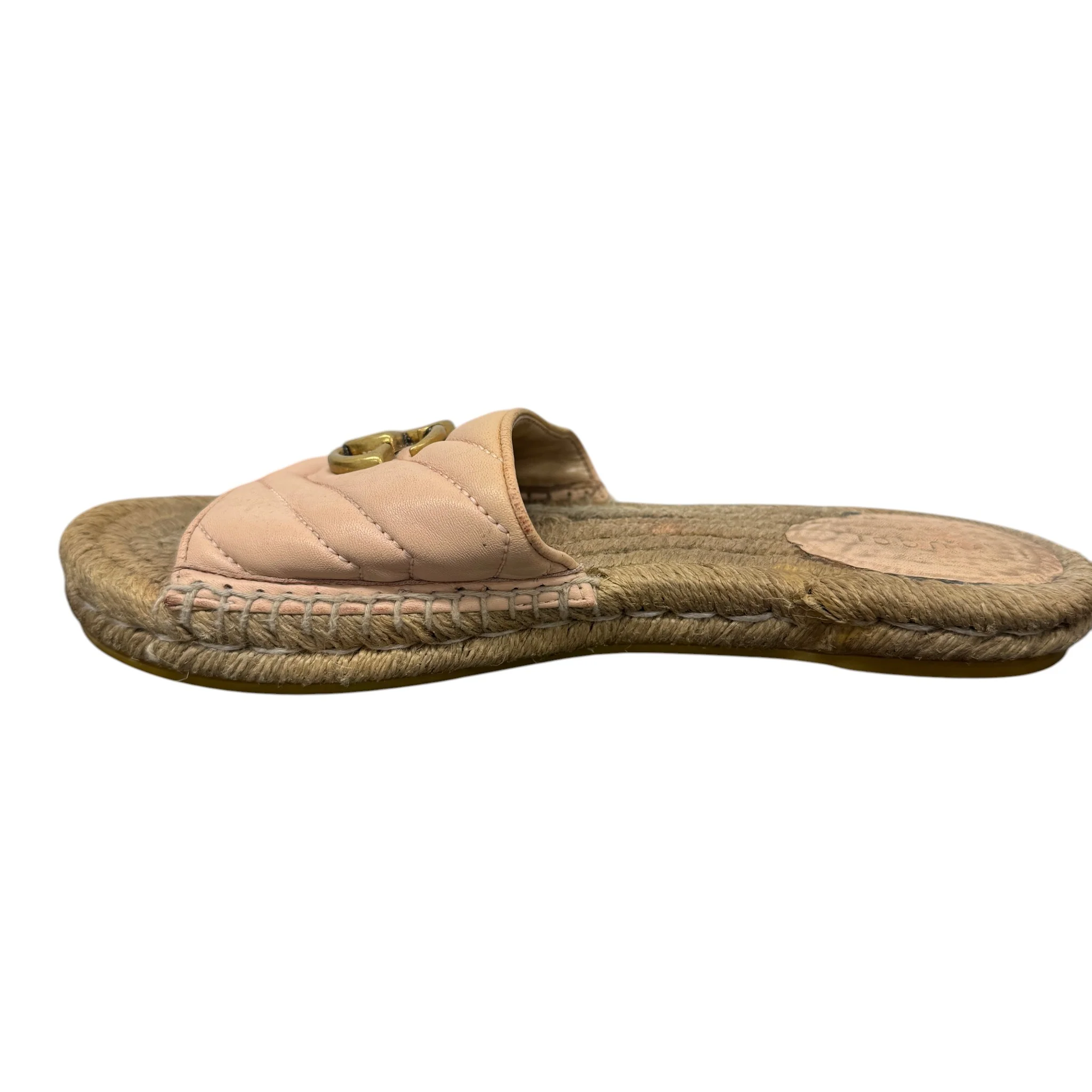 Women's Gg Marmont Espadrilles Pink Size EU 39.5 / UK 6.5 - Image 2