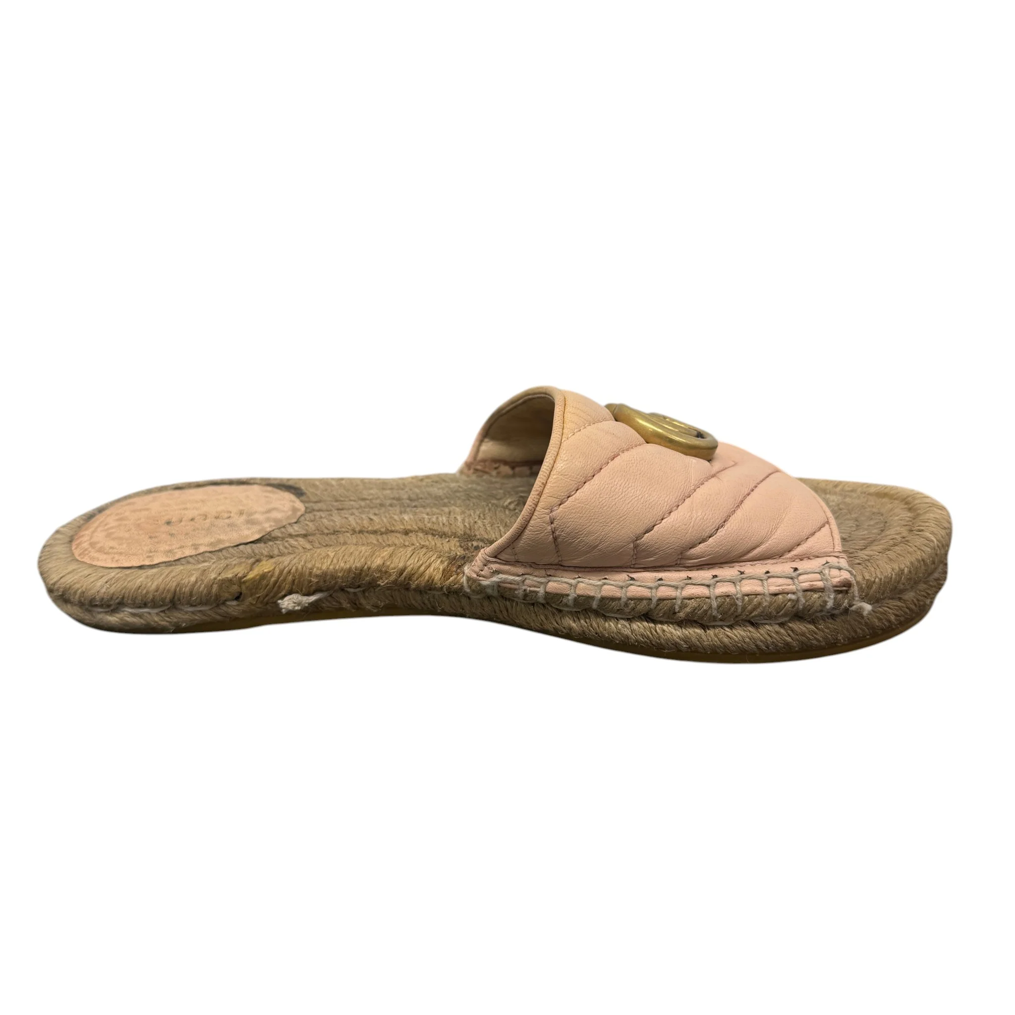 Women's Gg Marmont Espadrilles Pink Size EU 39.5 / UK 6.5 - Image 4