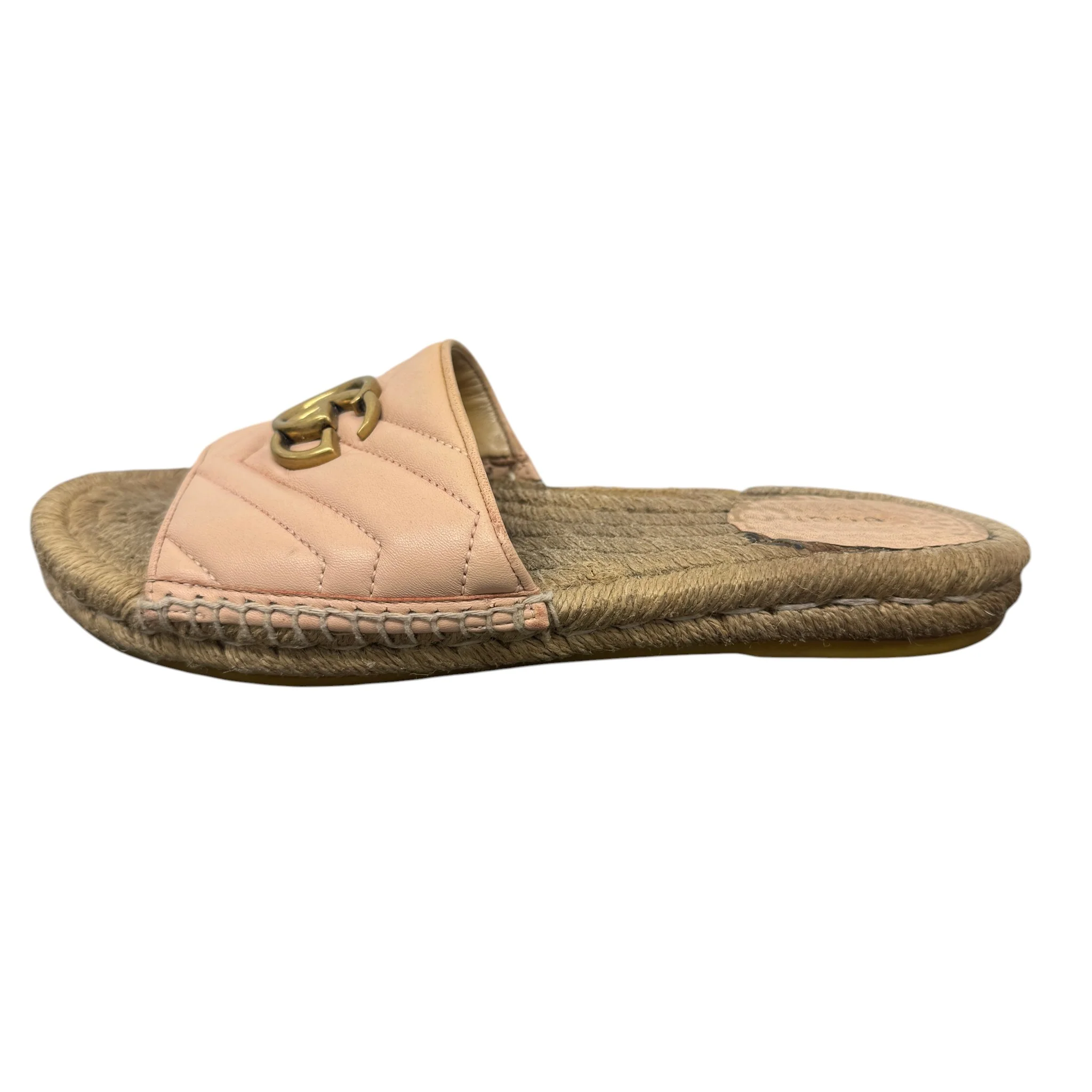 Women's Gg Marmont Espadrilles Pink Size EU 39.5 / UK 6.5 - Image 5