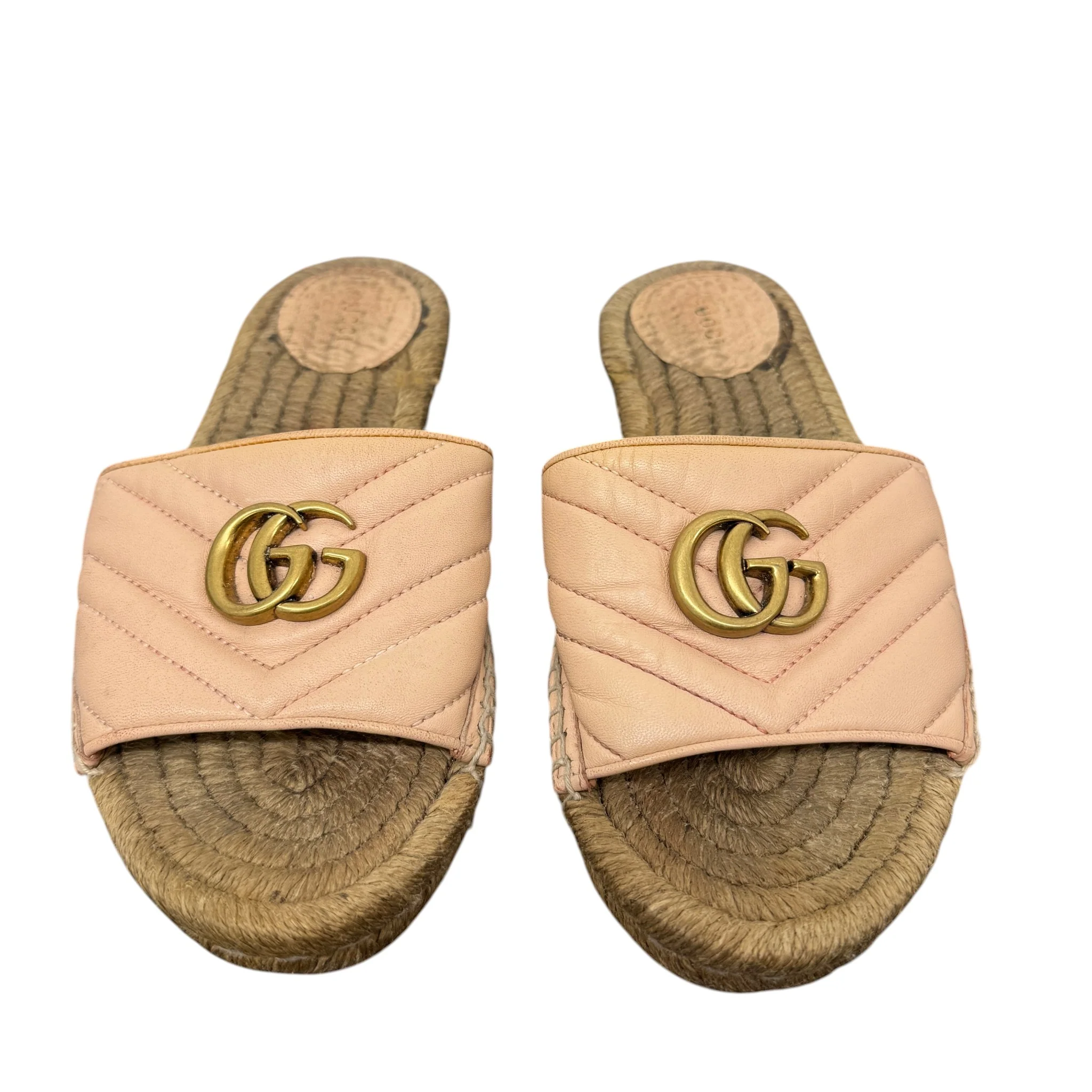 Women's Gg Marmont Espadrilles Pink Size EU 39.5 / UK 6.5 - Image 7