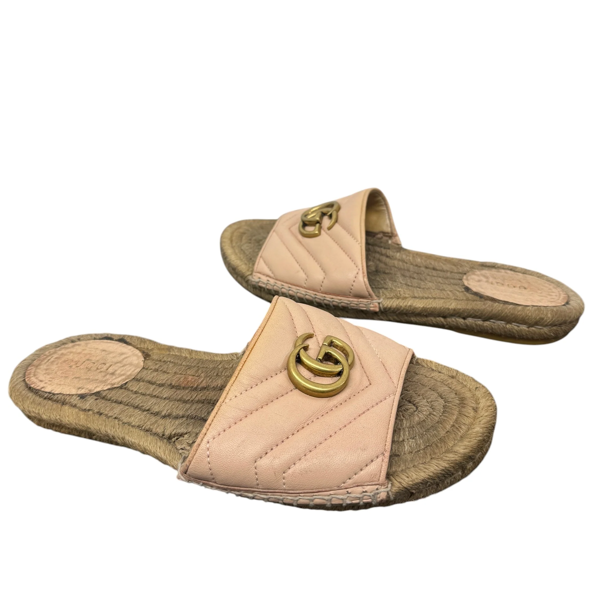 Women's Gg Marmont Espadrilles Pink Size EU 39.5 / UK 6.5 - Image 8