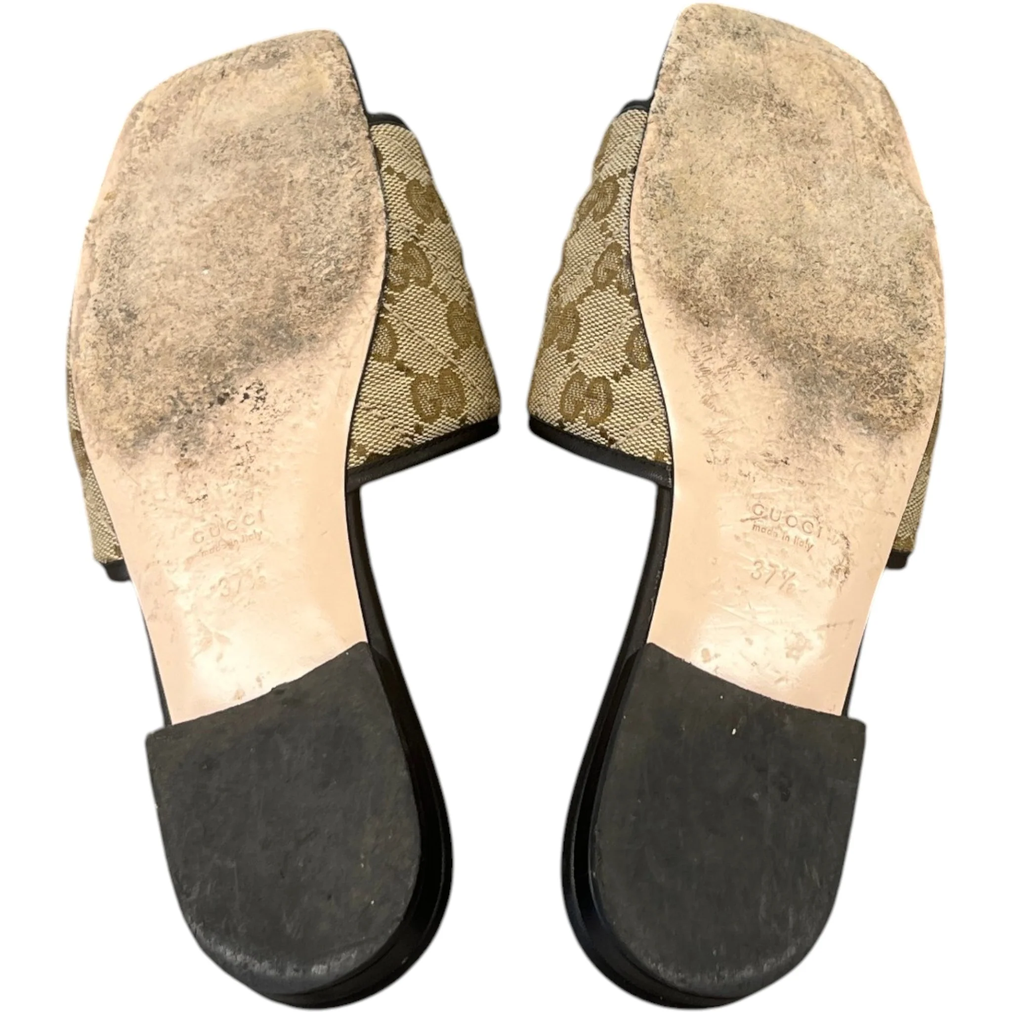 Women's Gg Marmont Sandals Beige Size EU 37.5 / UK 4.5 - Image 10