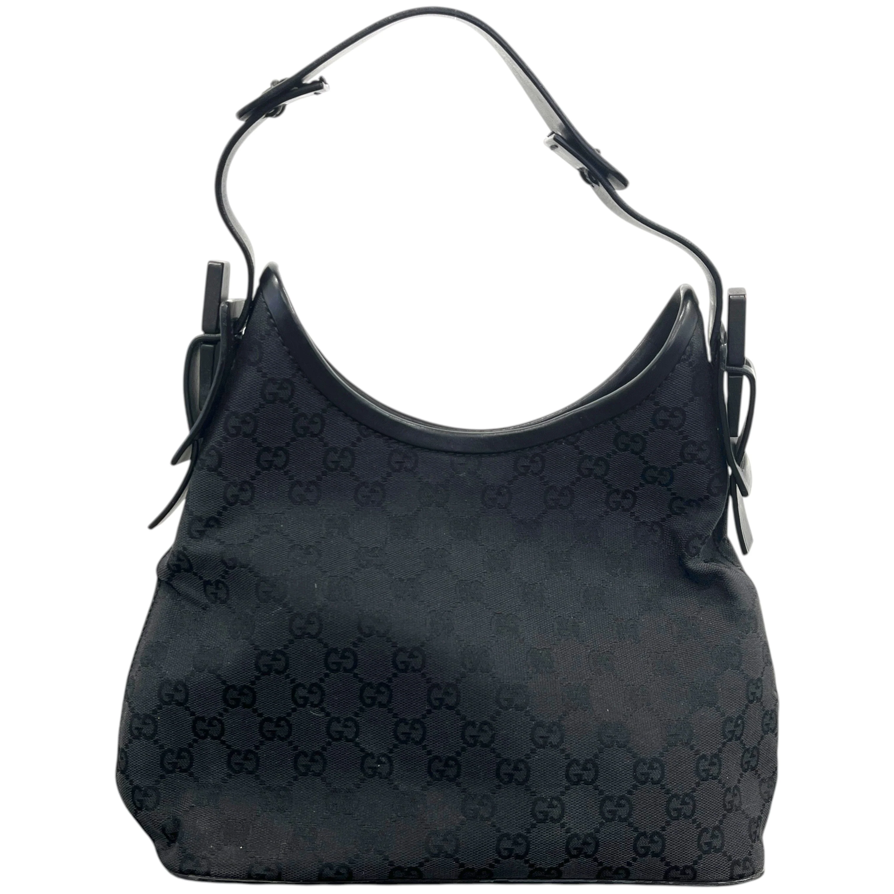 Women's Gg Monogram Hobo Bag Black